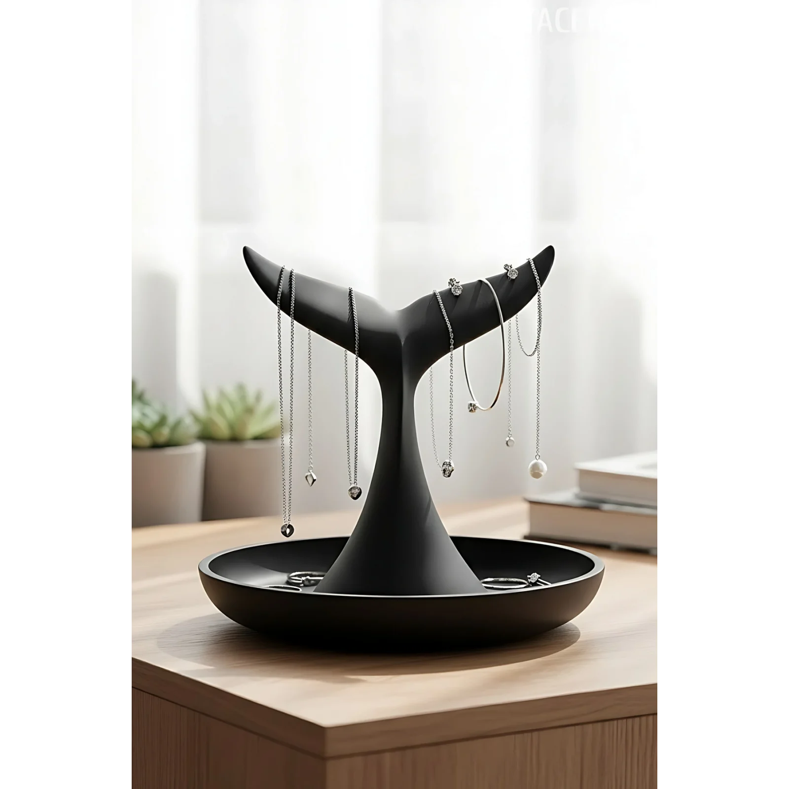 Balina Kuyruğu Takı Kabı & Takı Askılığı & Mücevher Standı