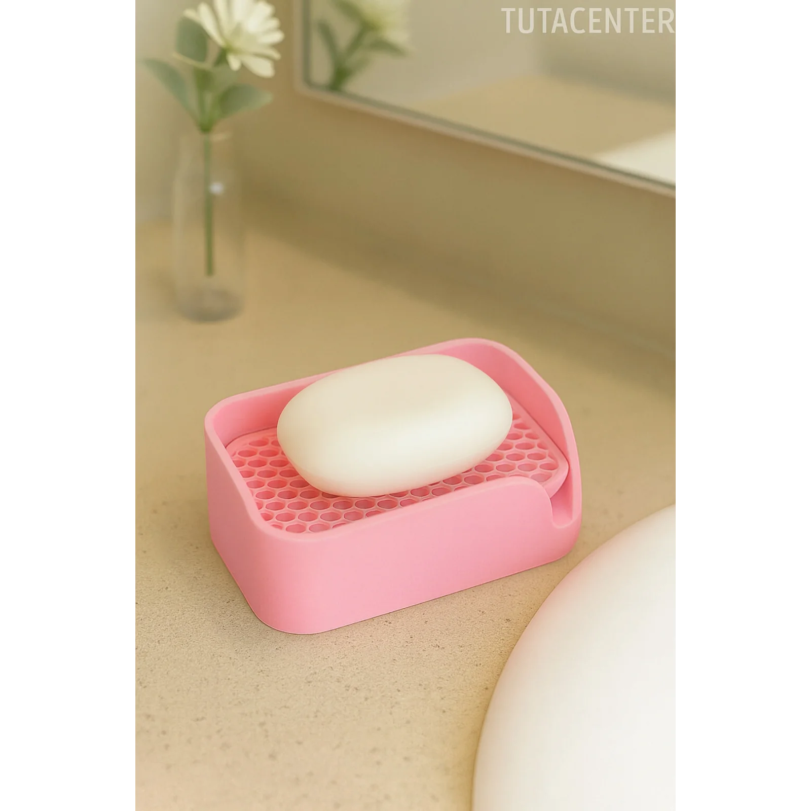 Minimalist Tahliyeli Modern Katı Sabunluk