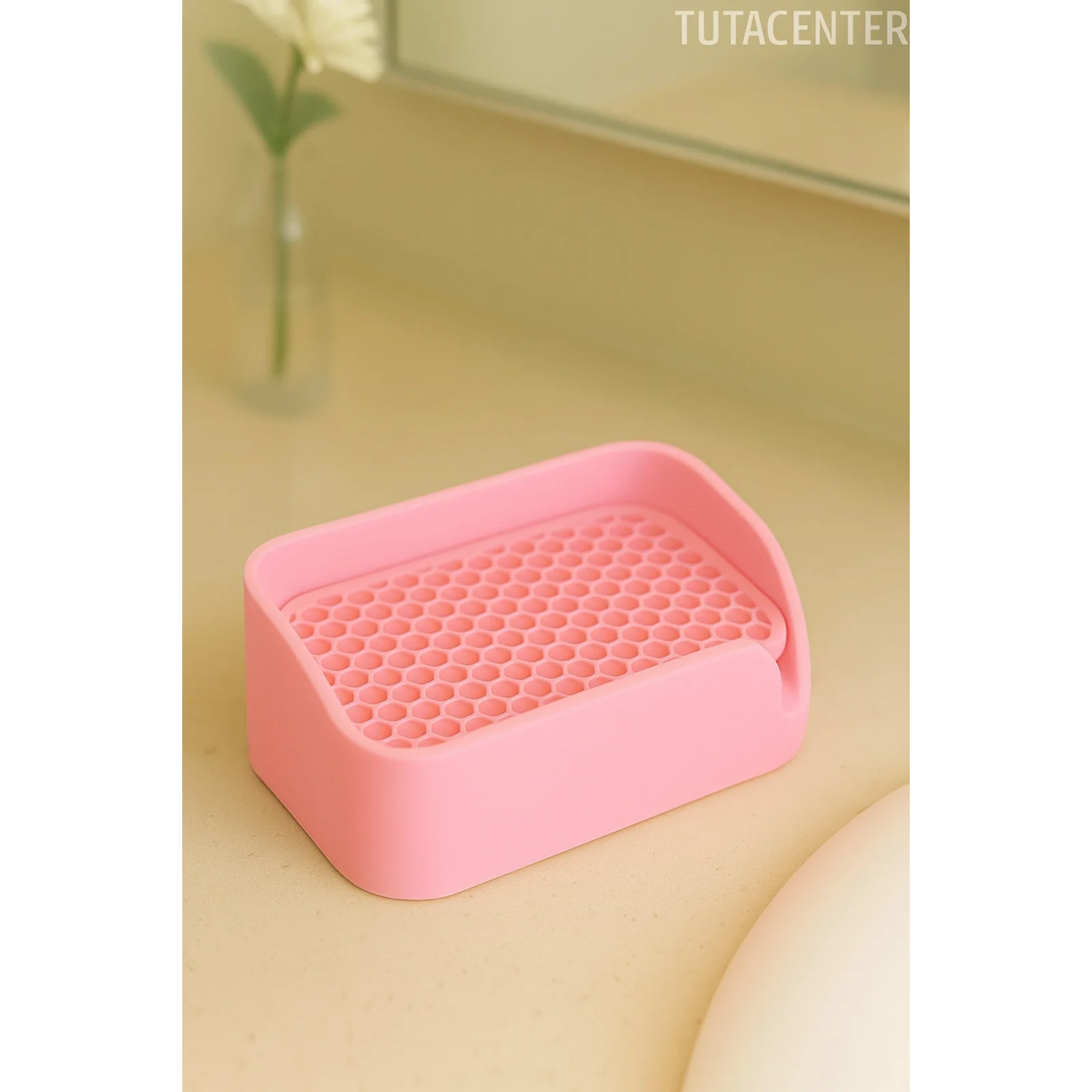 Minimalist Tahliyeli Modern Katı Sabunluk