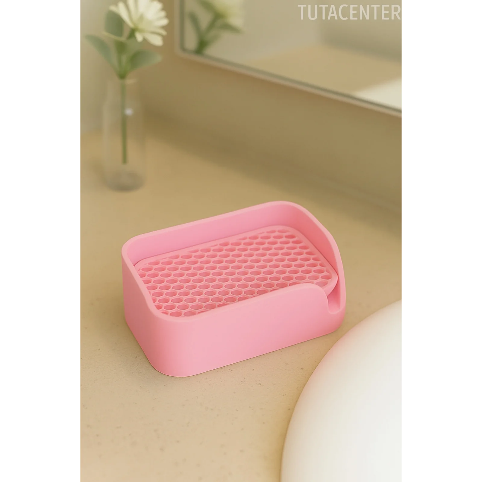 Minimalist Tahliyeli Modern Katı Sabunluk