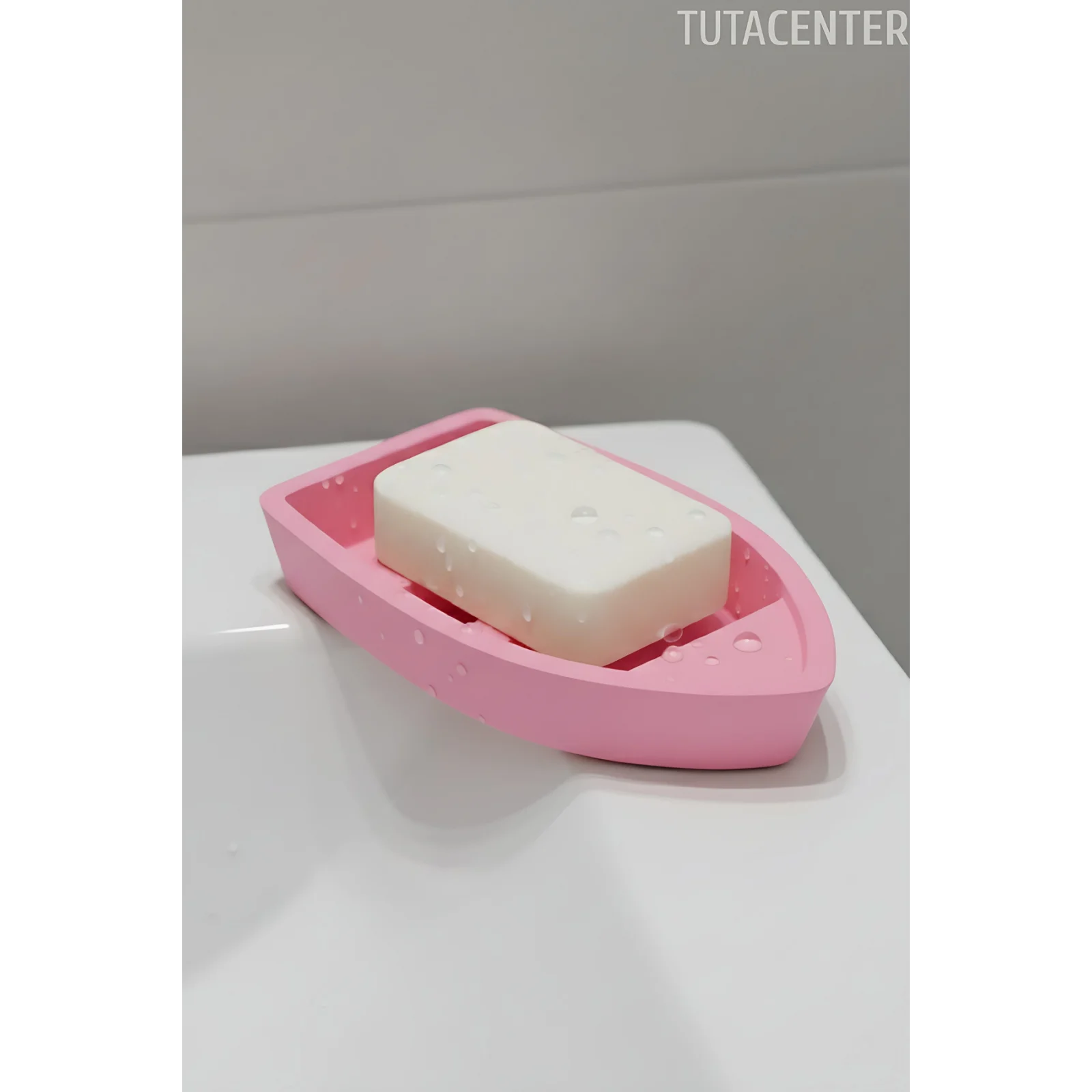 Kayık Model Katı Sabunluk, Modern Şık Tasarım Plastik Katı Sabunluk