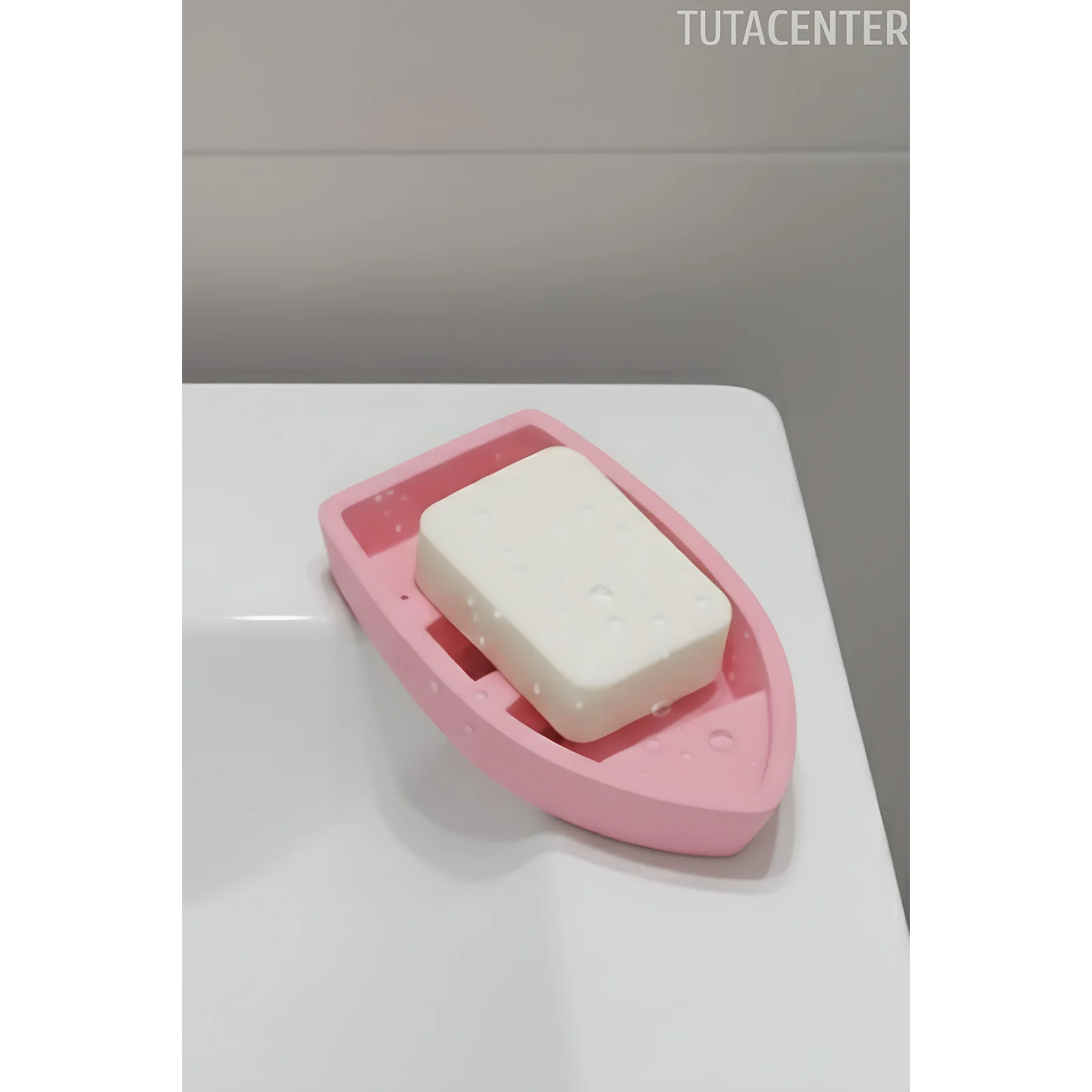 Kayık Model Katı Sabunluk, Modern Şık Tasarım Plastik Katı Sabunluk