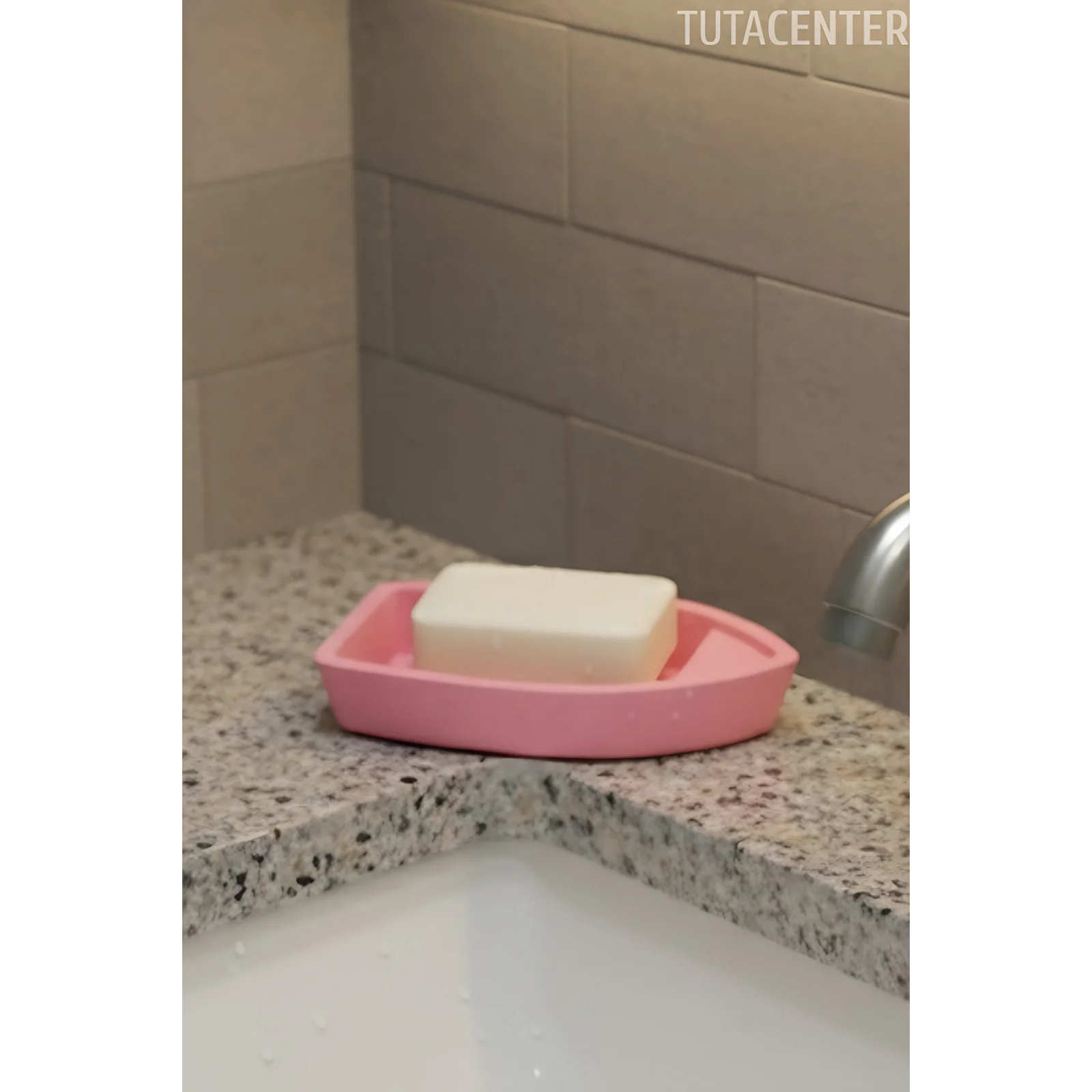 Kayık Model Katı Sabunluk, Modern Şık Tasarım Plastik Katı Sabunluk