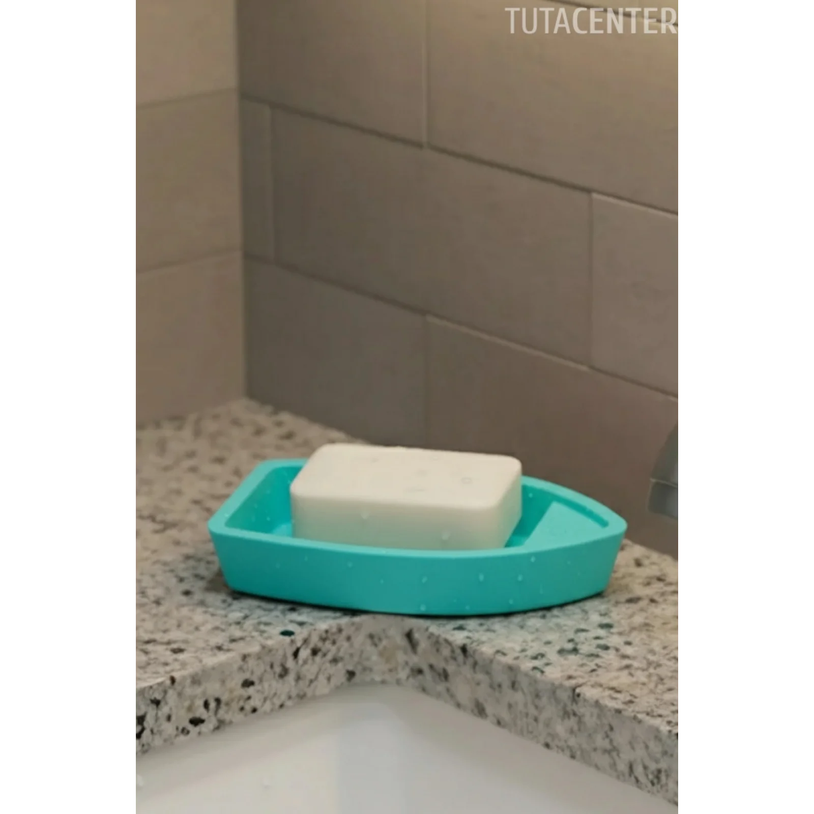 Kayık Model Katı Sabunluk, Modern Şık Tasarım Plastik Katı Sabunluk