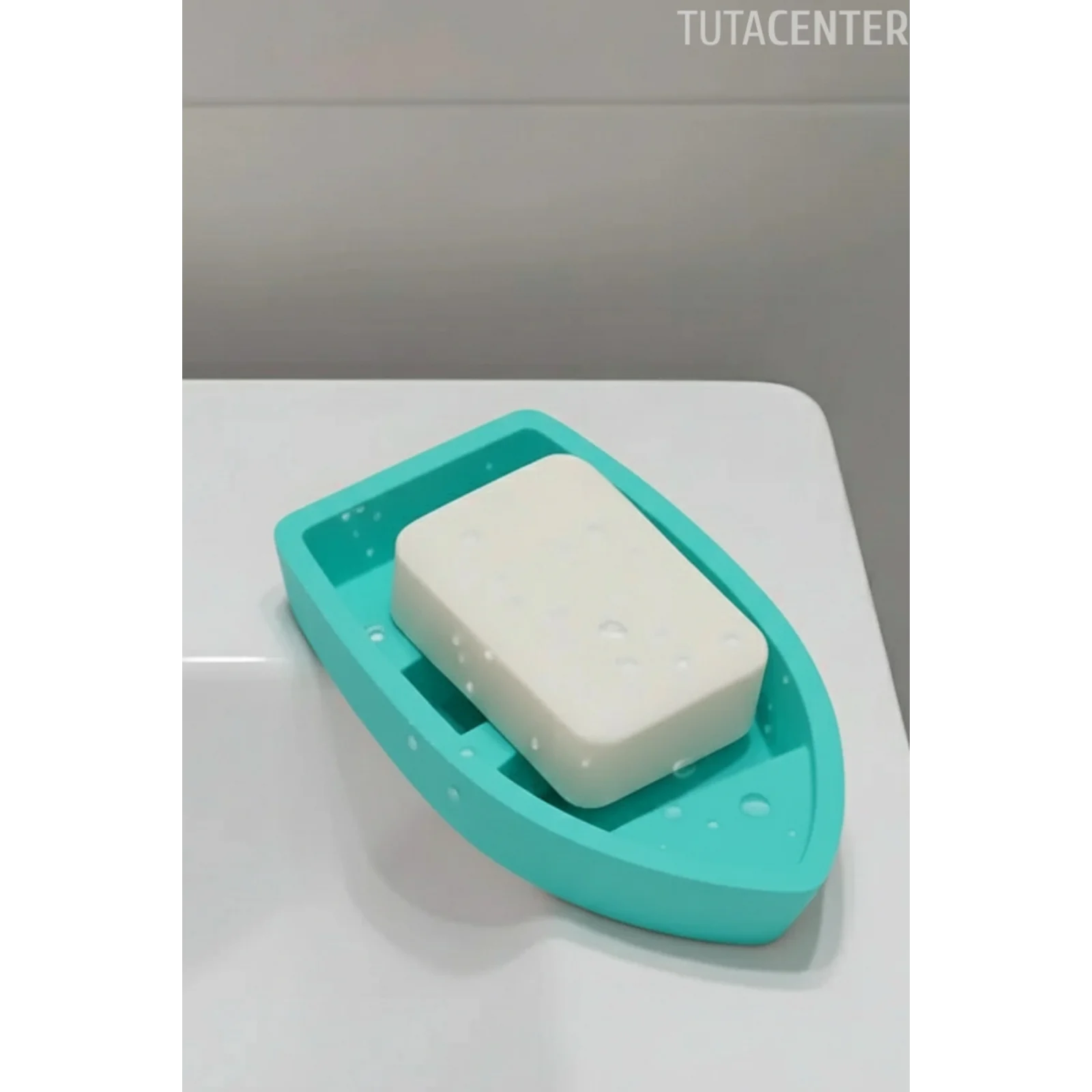 Kayık Model Katı Sabunluk, Modern Şık Tasarım Plastik Katı Sabunluk