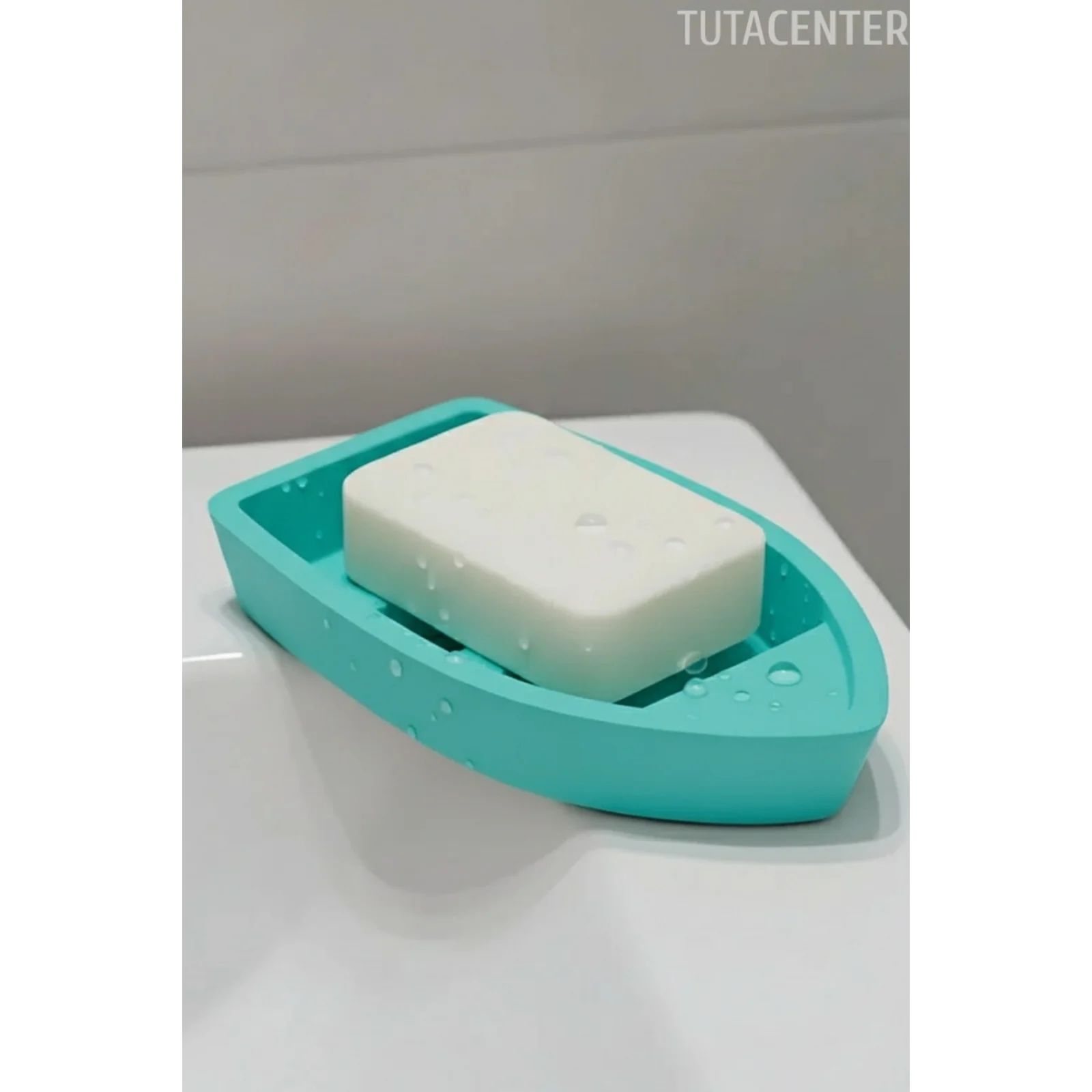 Kayık Model Katı Sabunluk, Modern Şık Tasarım Plastik Katı Sabunluk