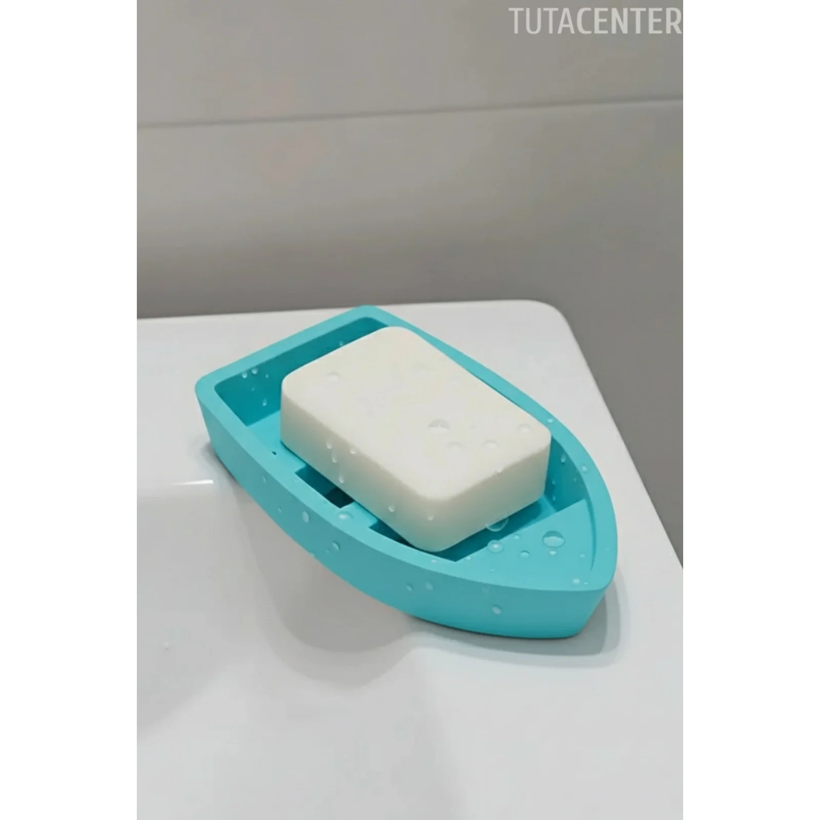 Kayık Model Katı Sabunluk, Modern Şık Tasarım Plastik Katı Sabunluk