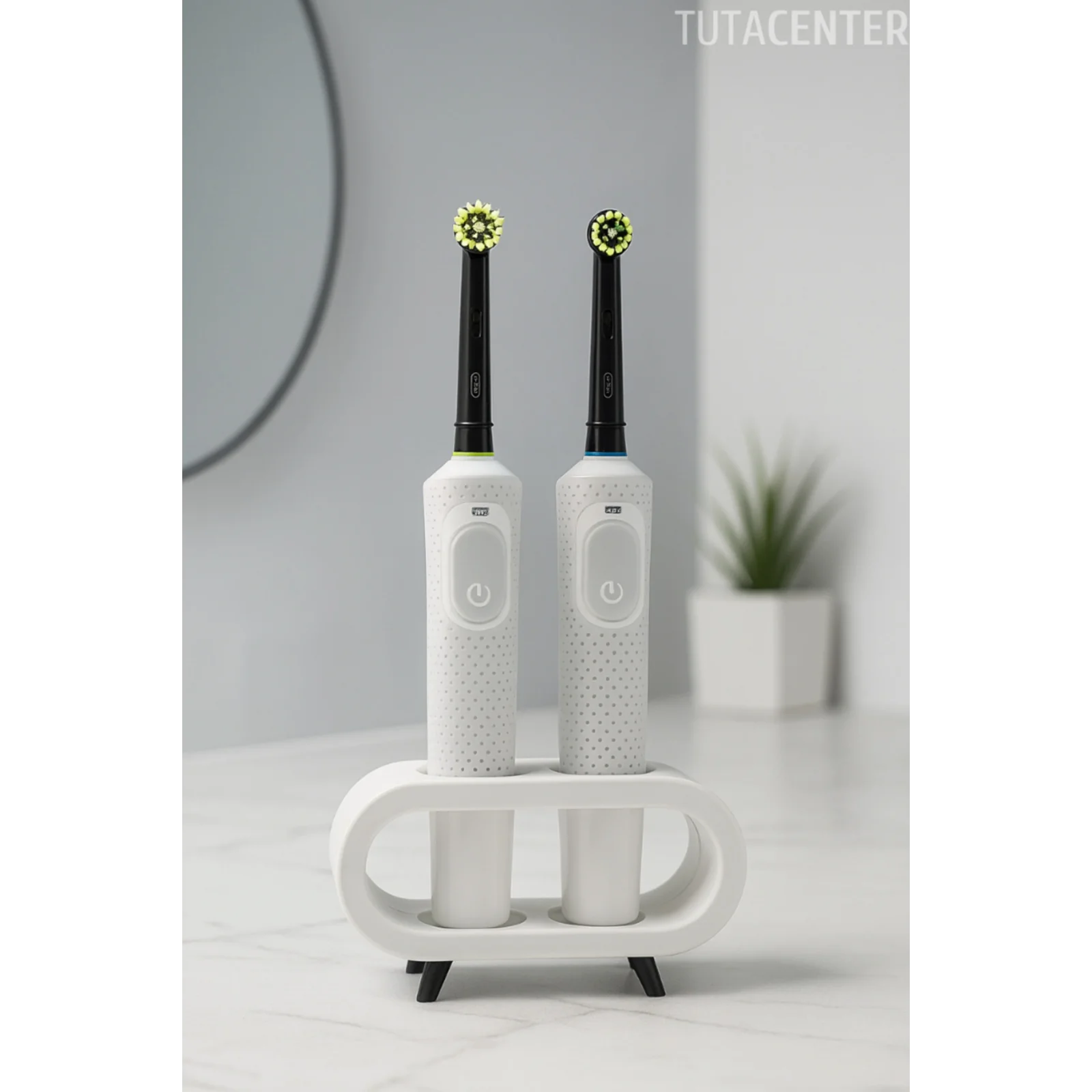 Pilli Ve Şarjlı Diş Fırçası Tutucu Stand (Tüm Modellere Uyumlu)