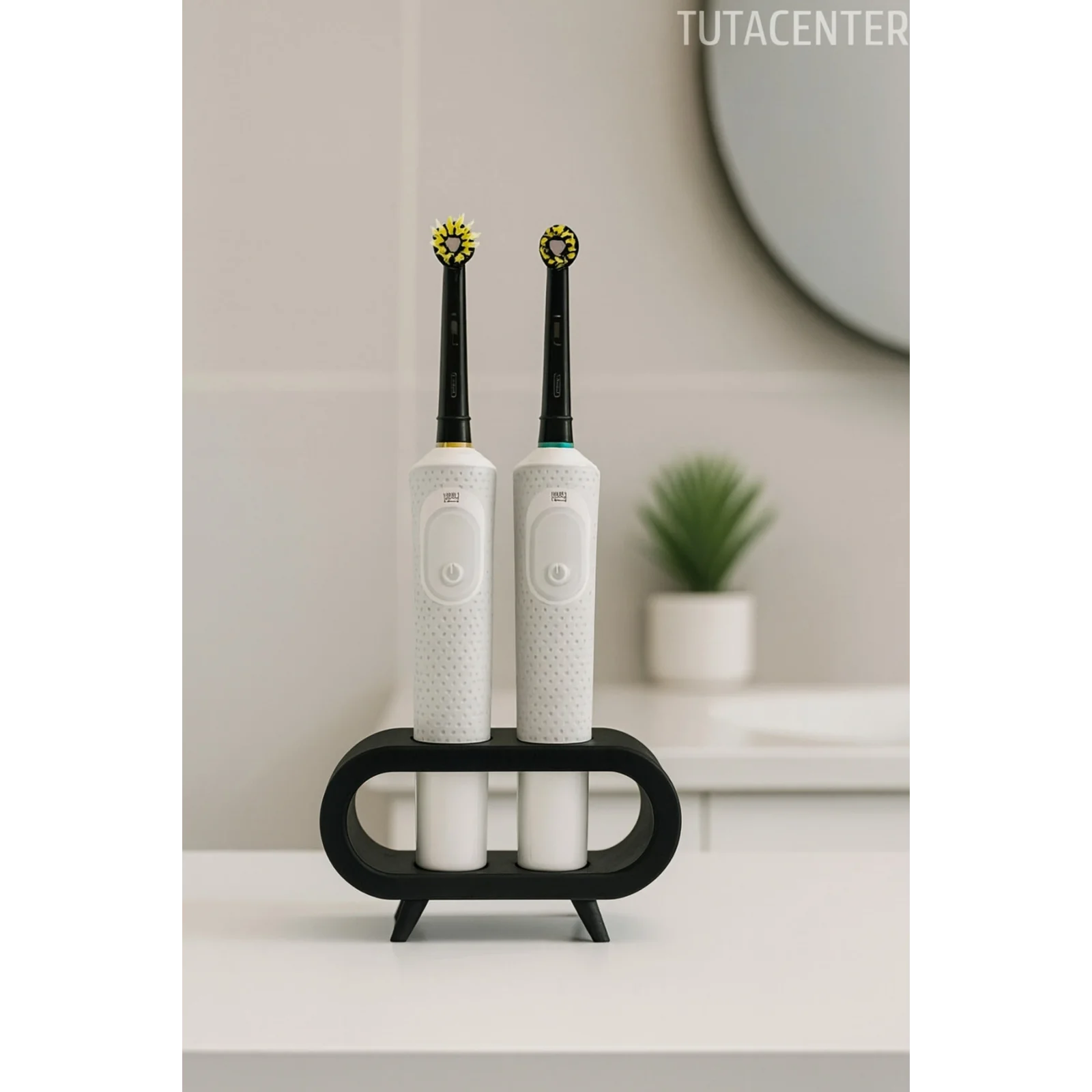 Pilli Ve Şarjlı Diş Fırçası Tutucu Stand (Tüm Modellere Uyumlu)