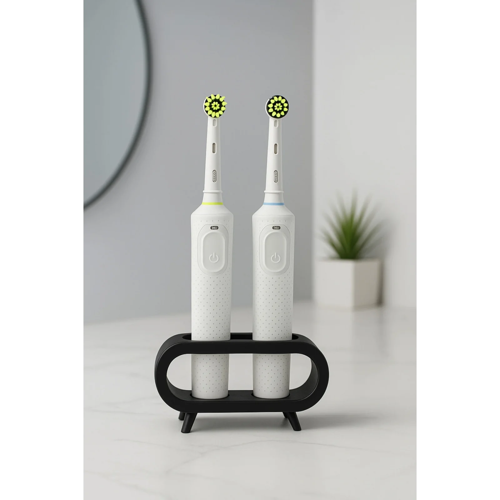 Pilli Ve Şarjlı Diş Fırçası Tutucu Stand (Tüm Modellere Uyumlu)