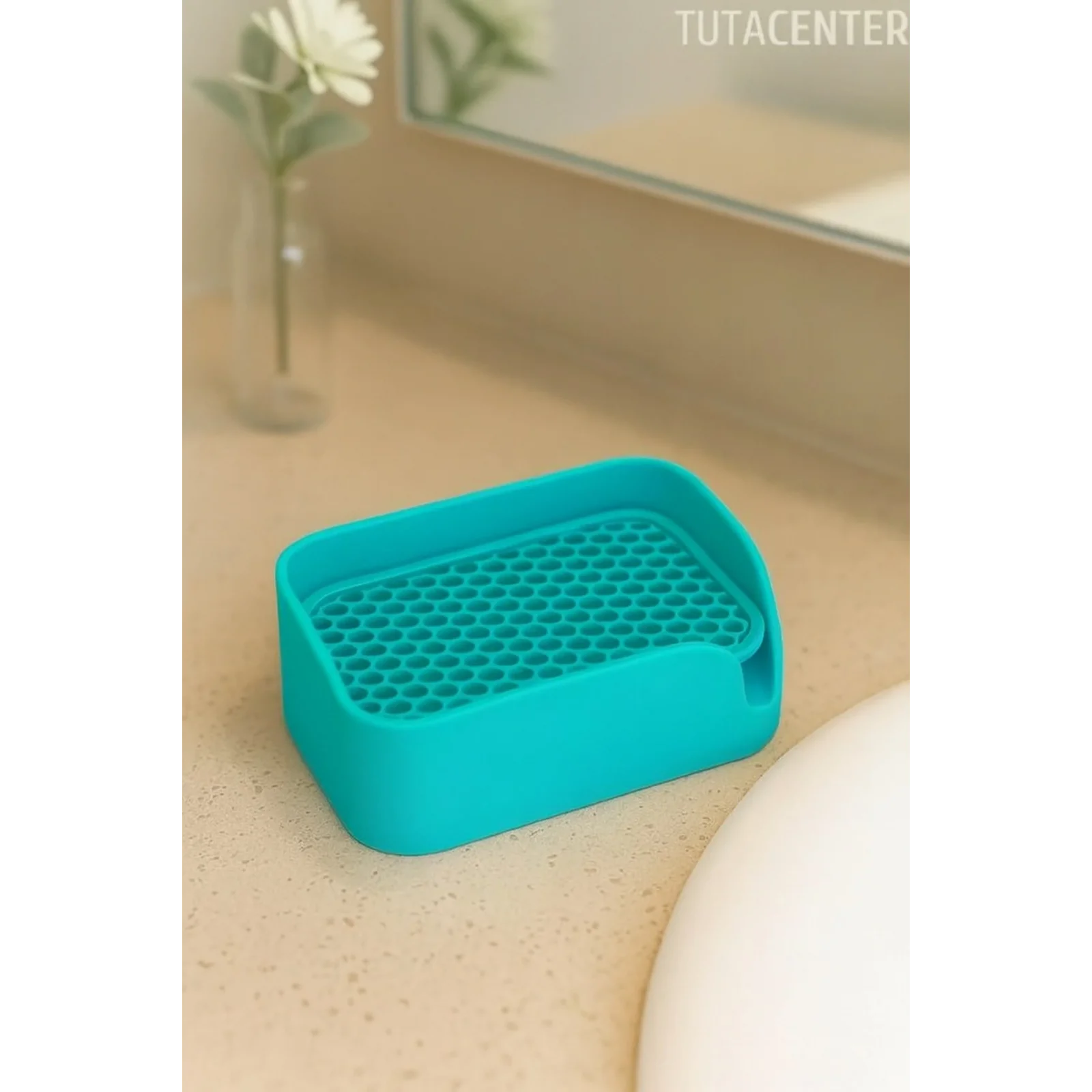 Minimalist Tahliyeli Modern Katı Sabunluk