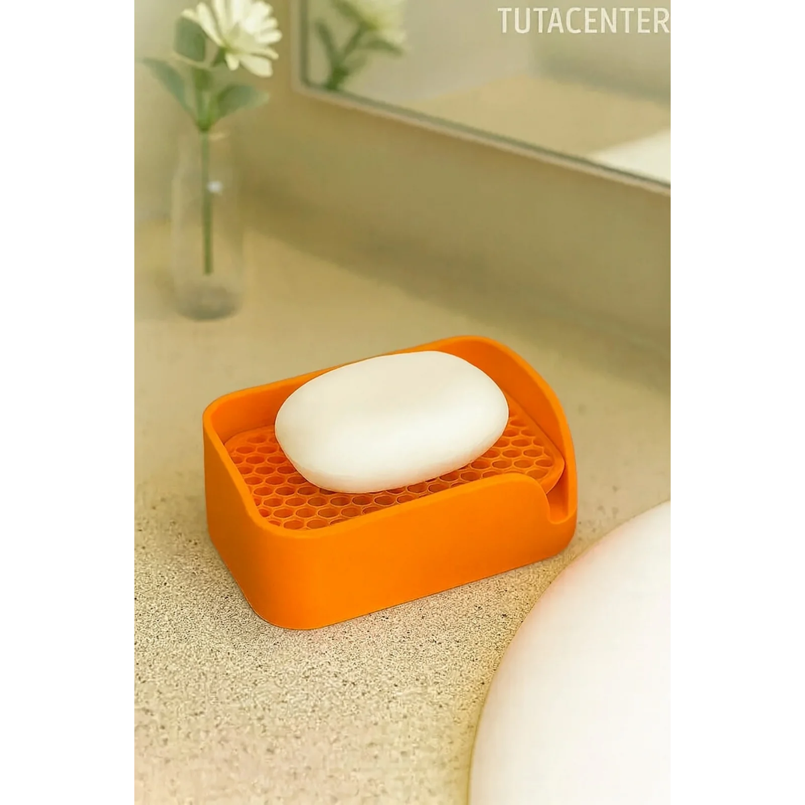 Minimalist Tahliyeli Modern Katı Sabunluk