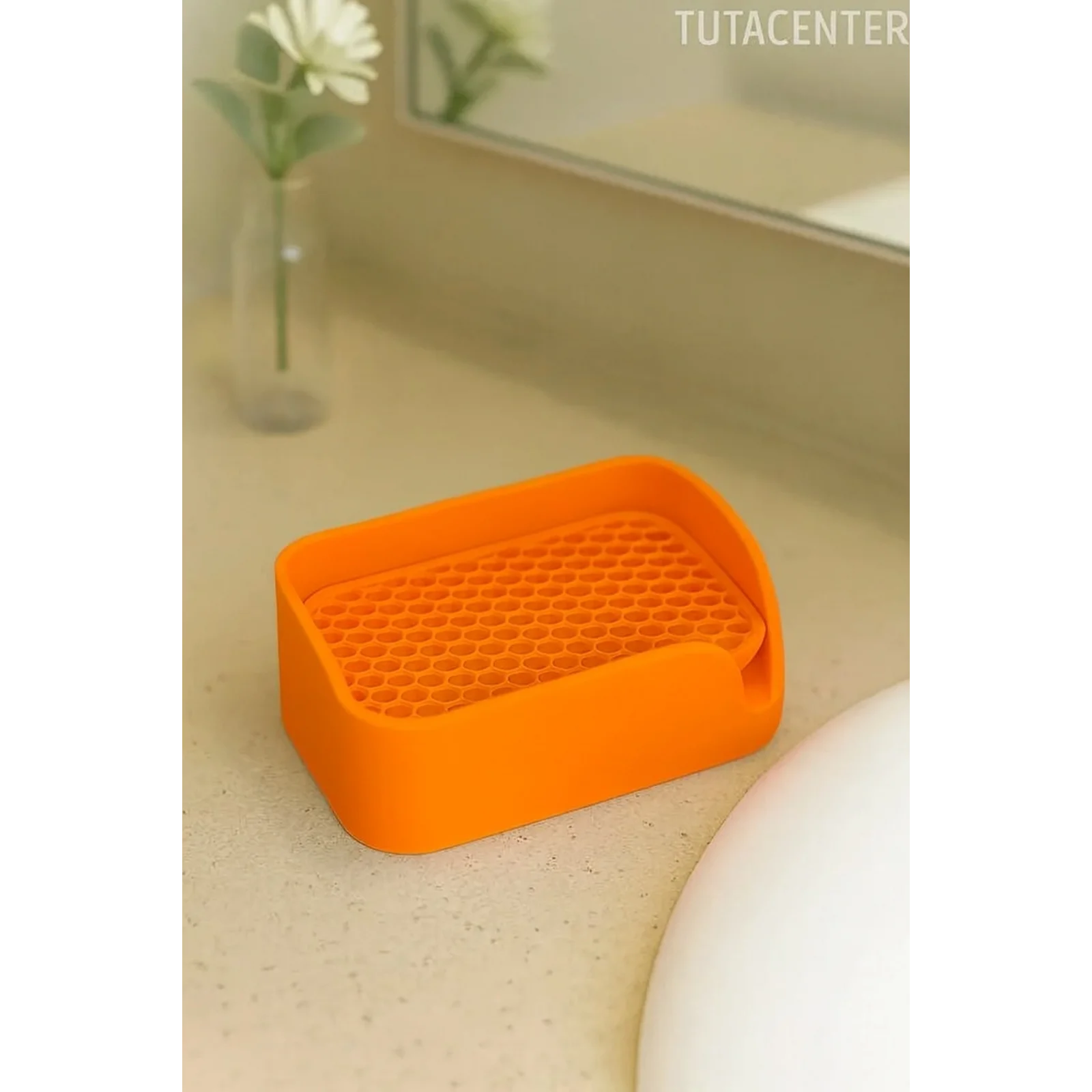 Minimalist Tahliyeli Modern Katı Sabunluk