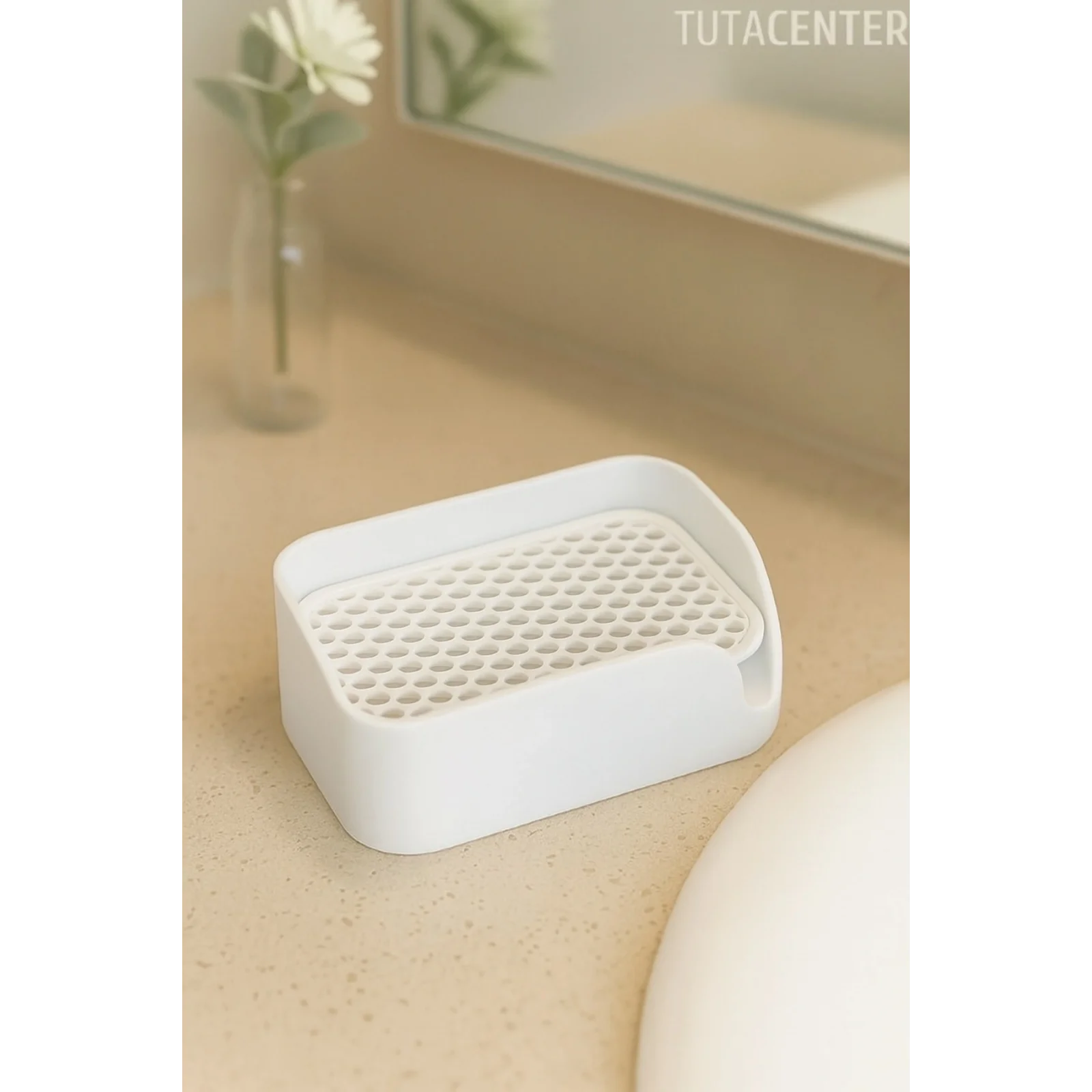 Minimalist Tahliyeli Modern Katı Sabunluk