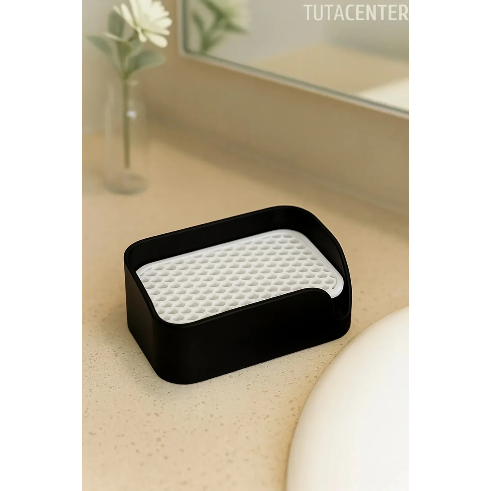 Minimalist Tahliyeli Modern Katı Sabunluk