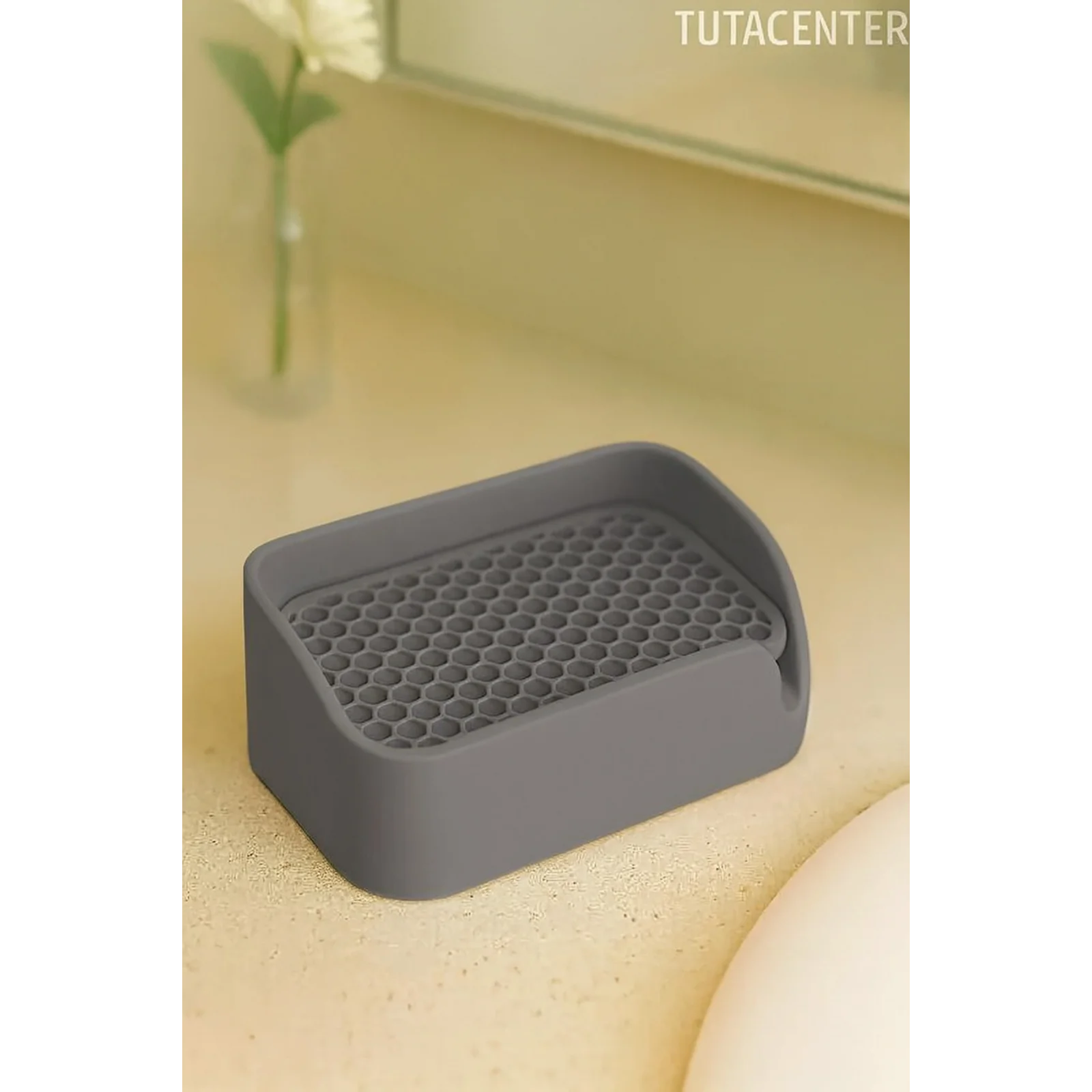 Minimalist Tahliyeli Modern Katı Sabunluk