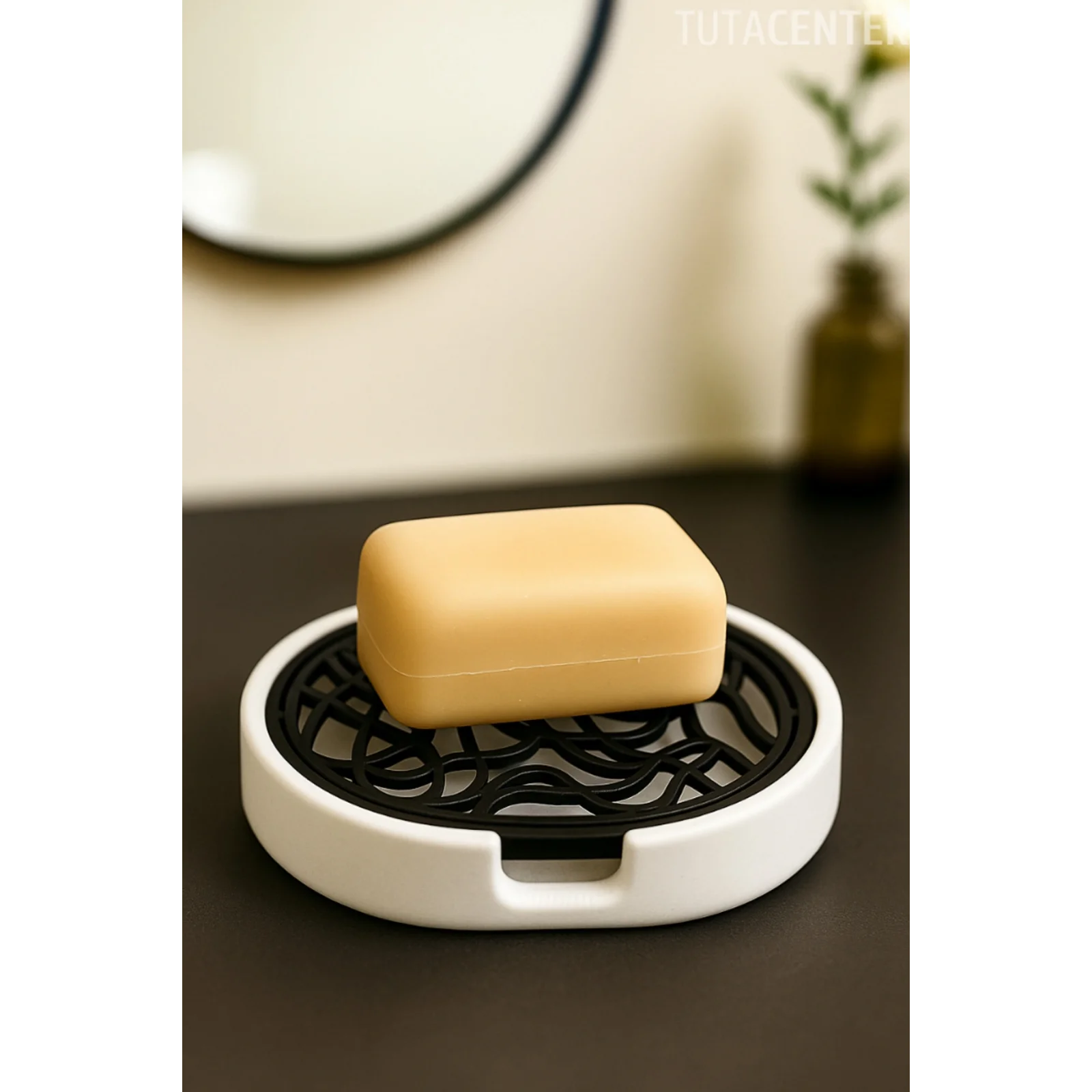 Modern Minimalist Tasarım Sabunluk (Çok Amaçlı Sabunluk)(Banyo & Mutfak Kullanımı)