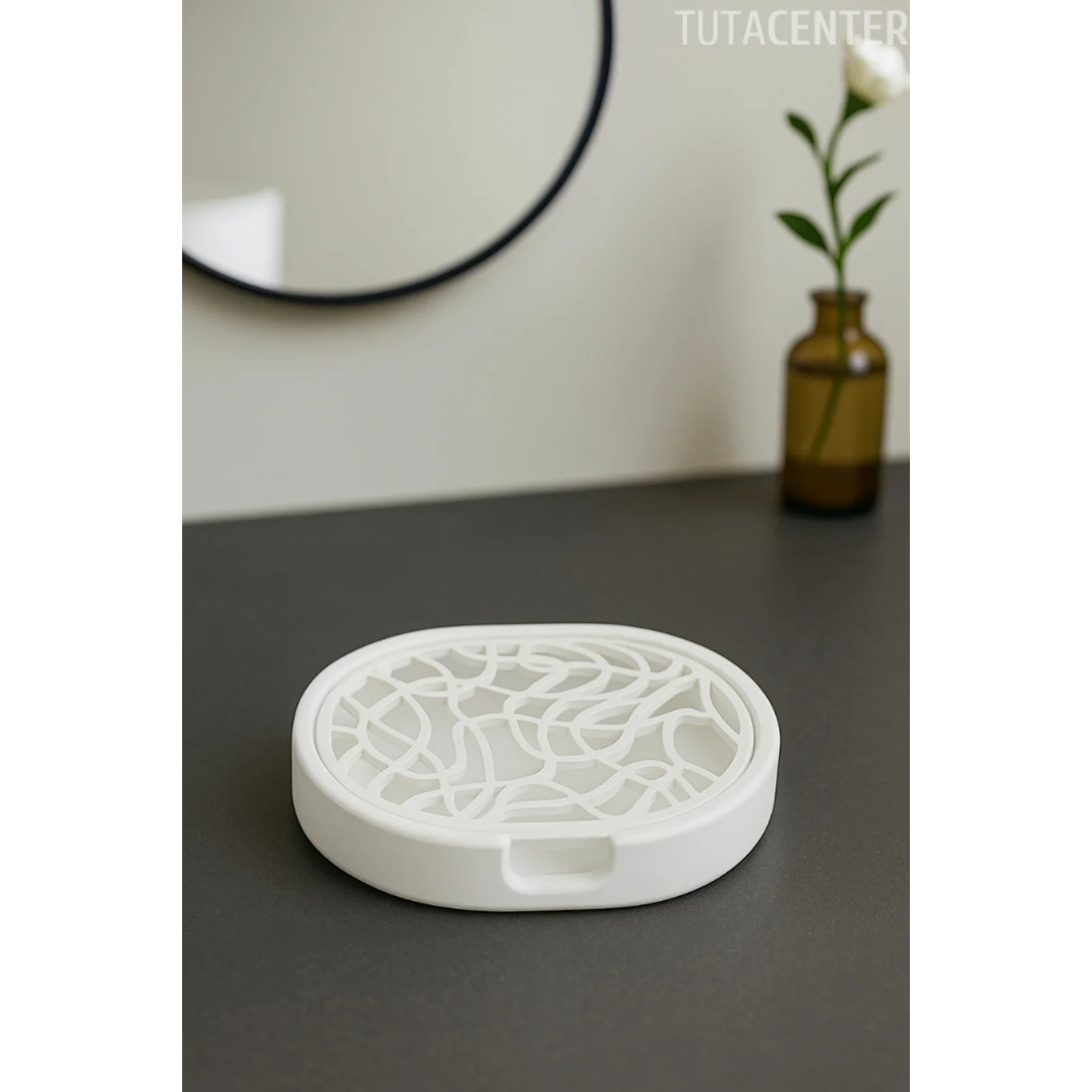 Modern Minimalist Tasarım Sabunluk (Çok Amaçlı Sabunluk)(Banyo & Mutfak Kullanımı)