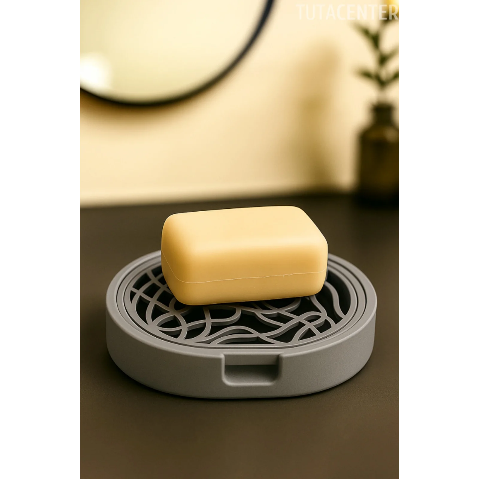 Modern Minimalist Tasarım Sabunluk (Çok Amaçlı Sabunluk)(Banyo & Mutfak Kullanımı)