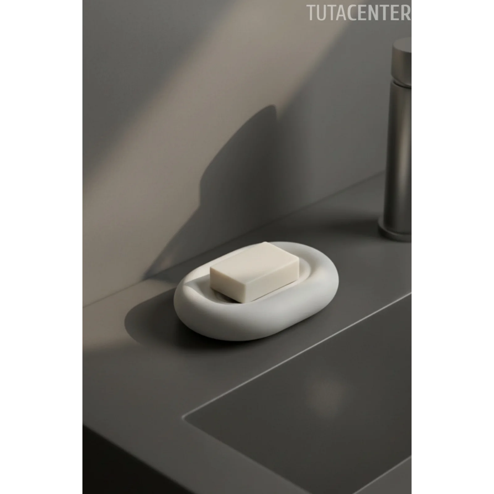 Şık ve Fonksiyonel Plastik Banyo Sabunluğu - Su Tahliyeli Katı Sabunluk