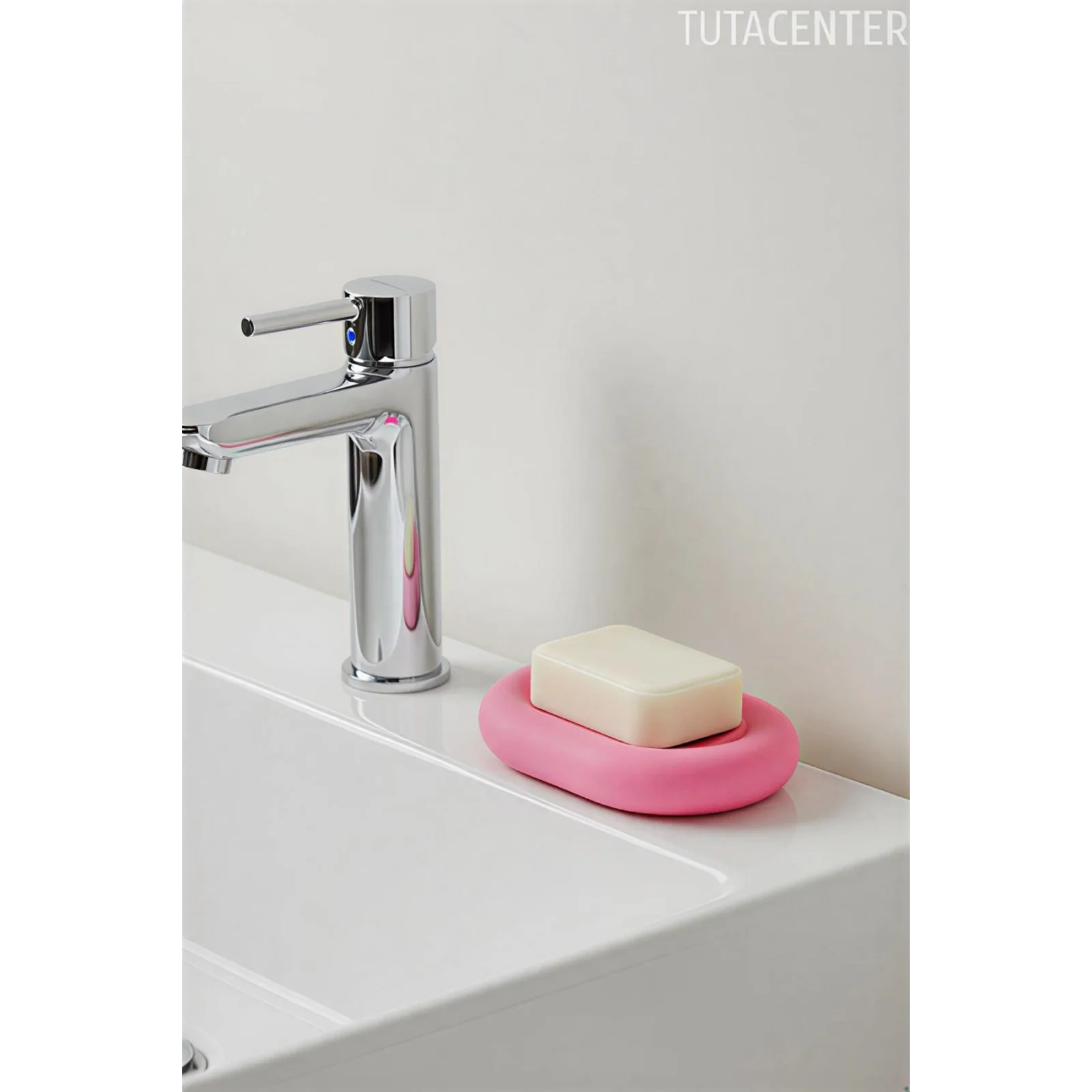 Şık ve Fonksiyonel Plastik Banyo Sabunluğu - Su Tahliyeli Katı Sabunluk