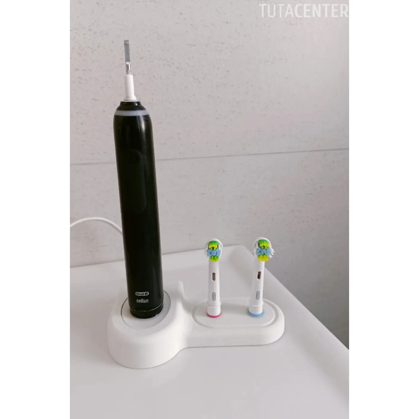 Oral-BŞarjlı Diş Fırçası Standı Diş Fırçalık (3 Şarjlı Fırça)