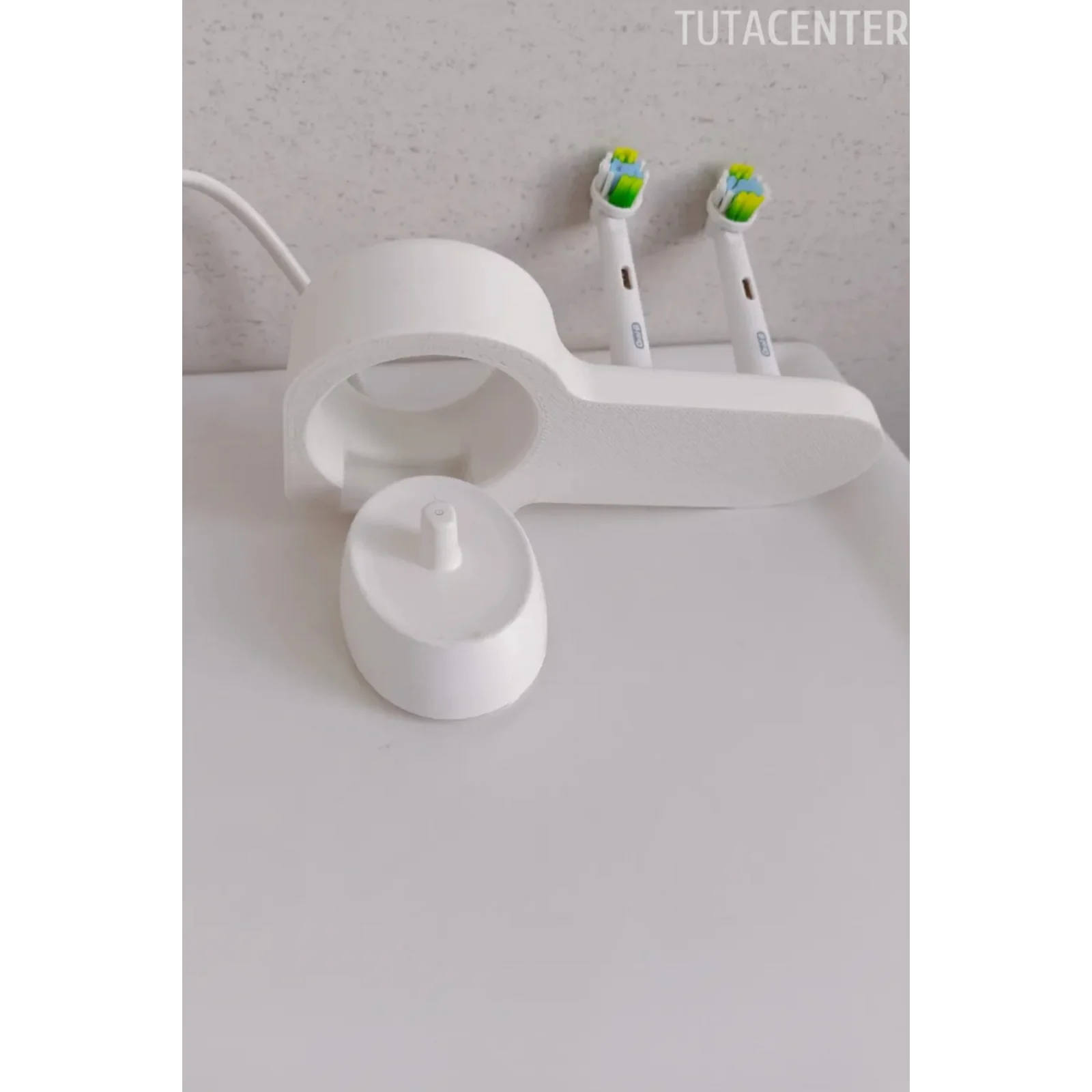 Oral-BŞarjlı Diş Fırçası Standı Diş Fırçalık (3 Şarjlı Fırça)