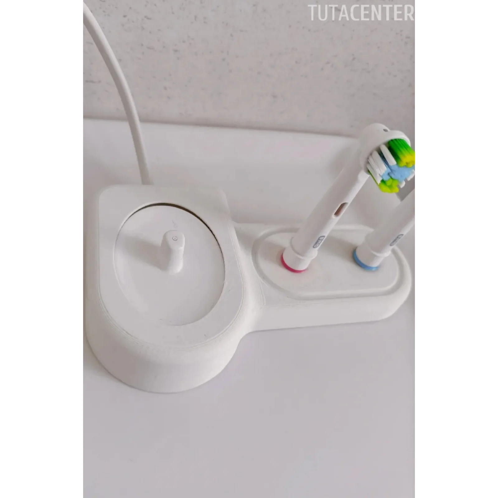 Oral-BŞarjlı Diş Fırçası Standı Diş Fırçalık (3 Şarjlı Fırça)