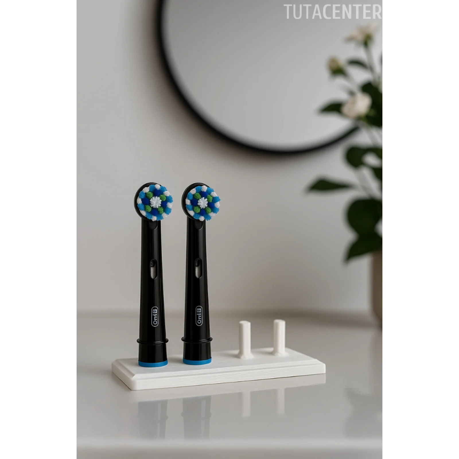 OraI-B 4lü Diş Fırçası Başlık Standı Diş Fırçalık