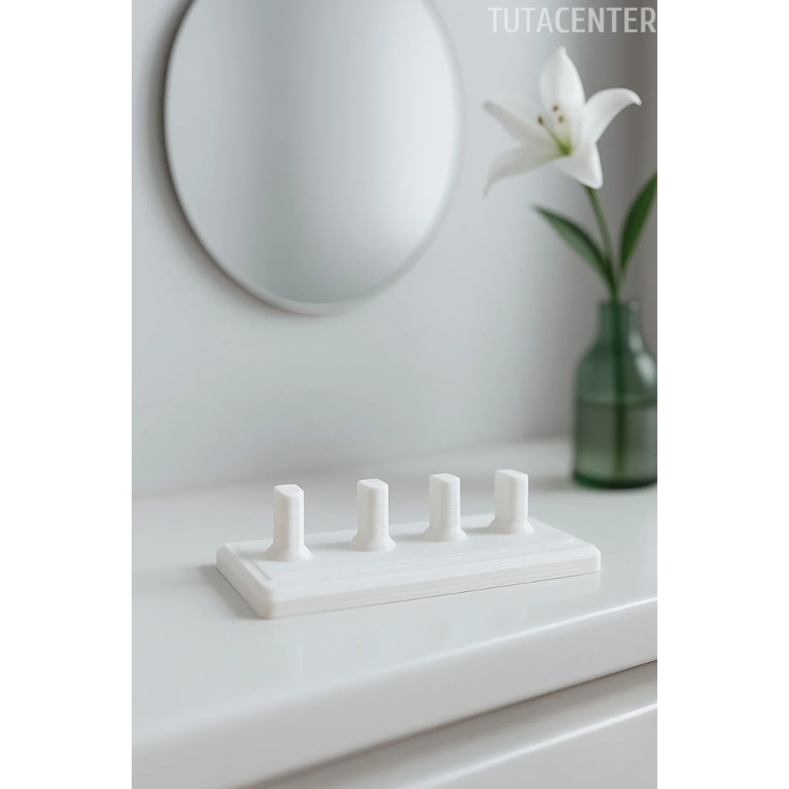 OraI-B 4lü Diş Fırçası Başlık Standı Diş Fırçalık