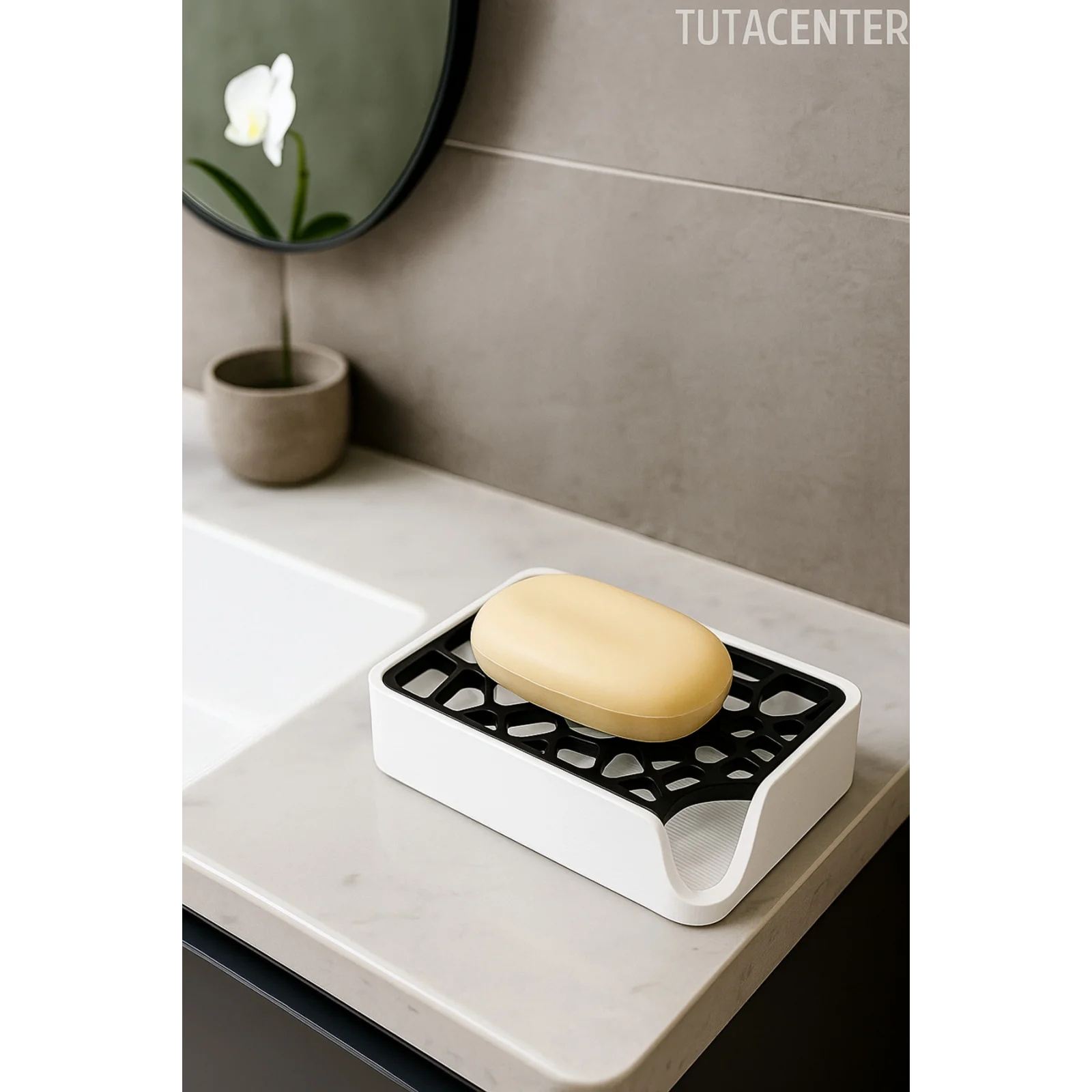 Modern Su Tutmayan Sabunluk – Modern ve Şık Plastik Sabunluk