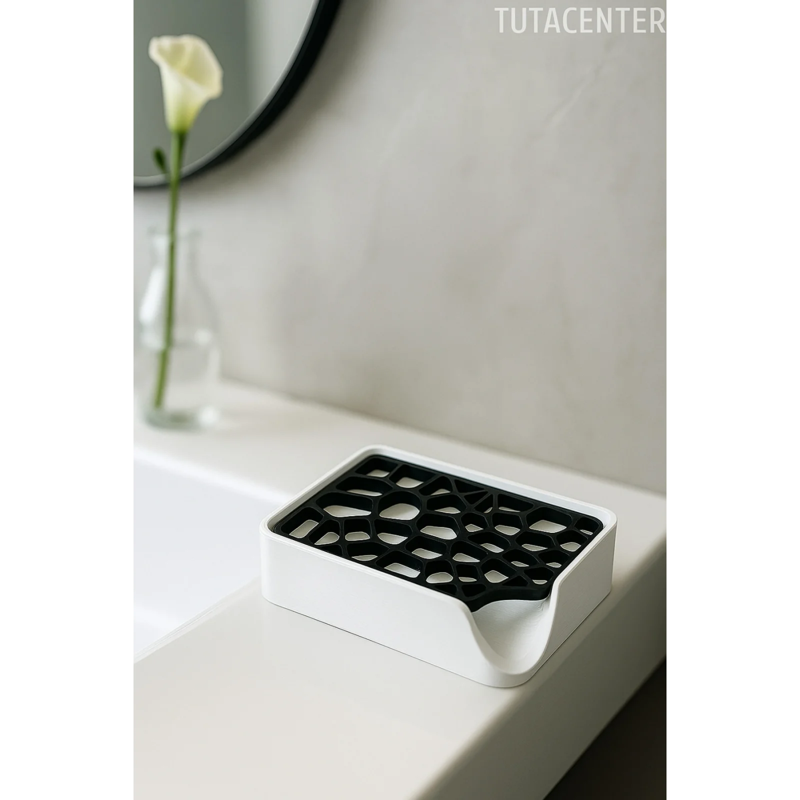 Modern Su Tutmayan Sabunluk – Modern ve Şık Plastik Sabunluk