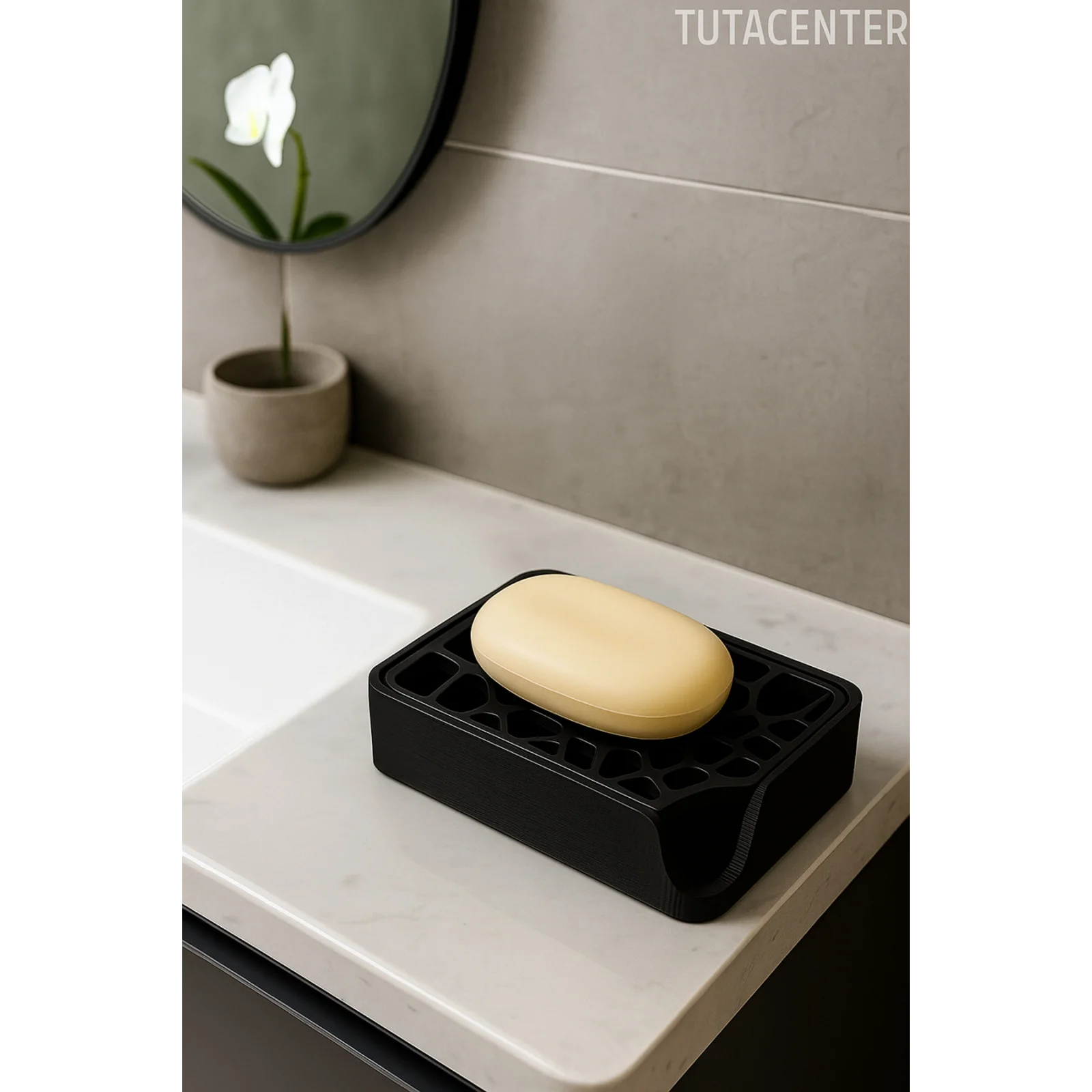 Modern Su Tutmayan Sabunluk – Modern ve Şık Plastik Sabunluk