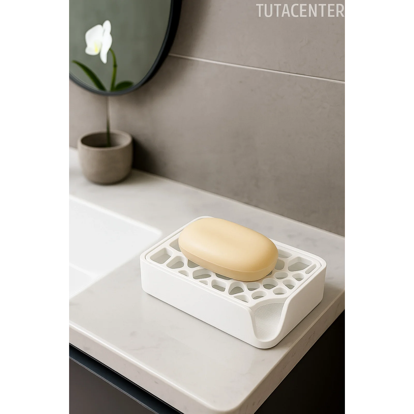 Modern Su Tutmayan Sabunluk – Modern ve Şık Plastik Sabunluk