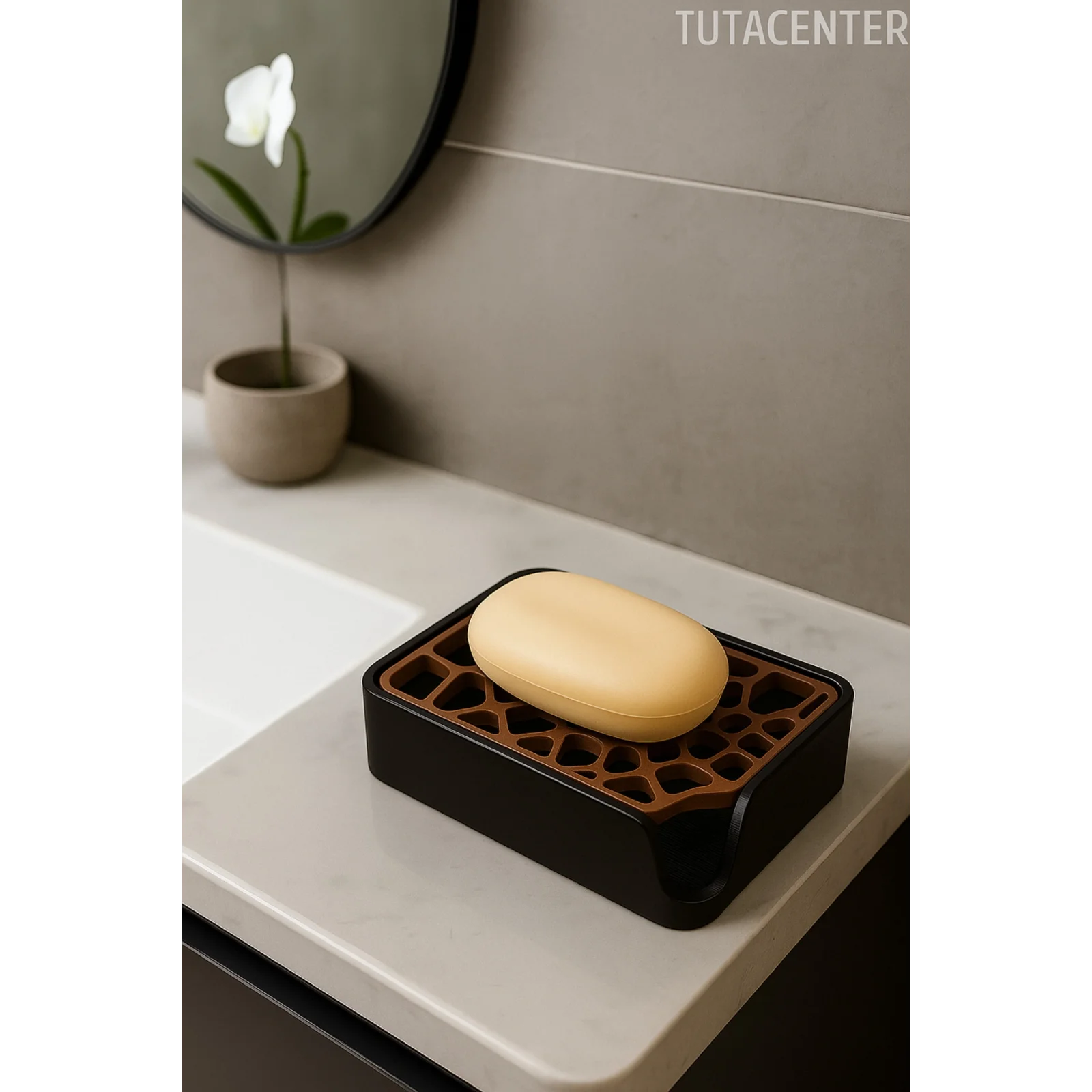 Modern Su Tutmayan Sabunluk – Modern ve Şık Plastik Sabunluk