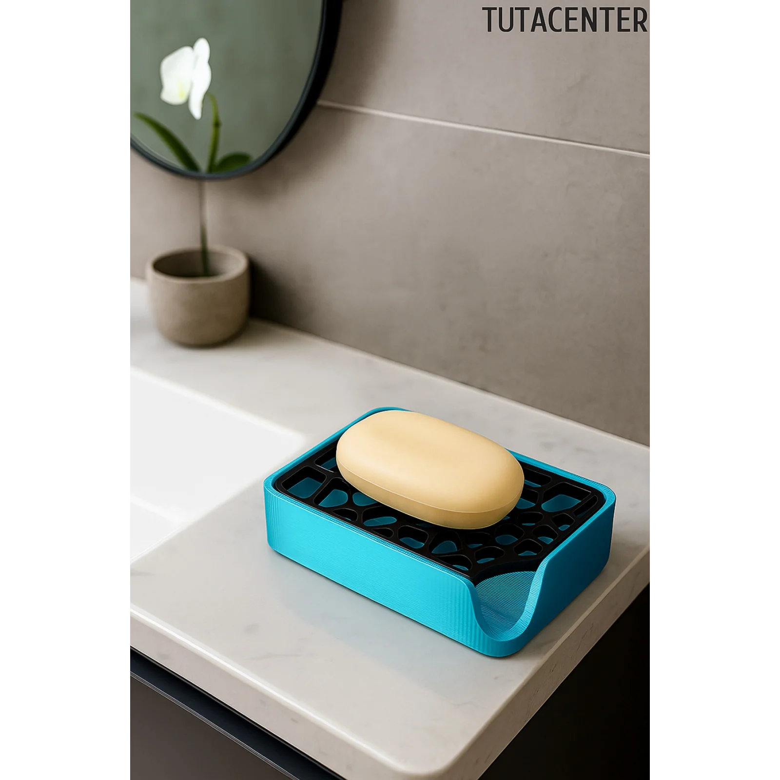 Modern Su Tutmayan Sabunluk – Modern ve Şık Plastik Sabunluk