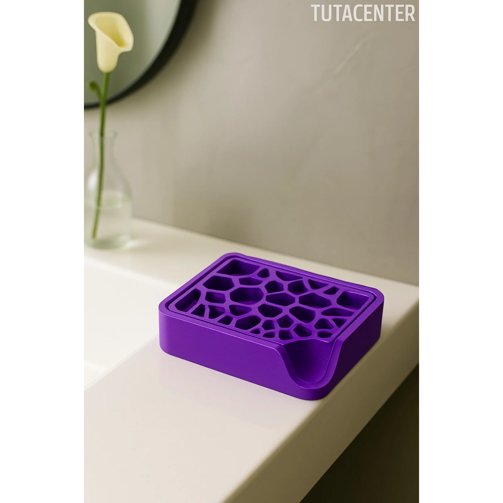 Modern Su Tutmayan Sabunluk – Modern ve Şık Plastik Sabunluk