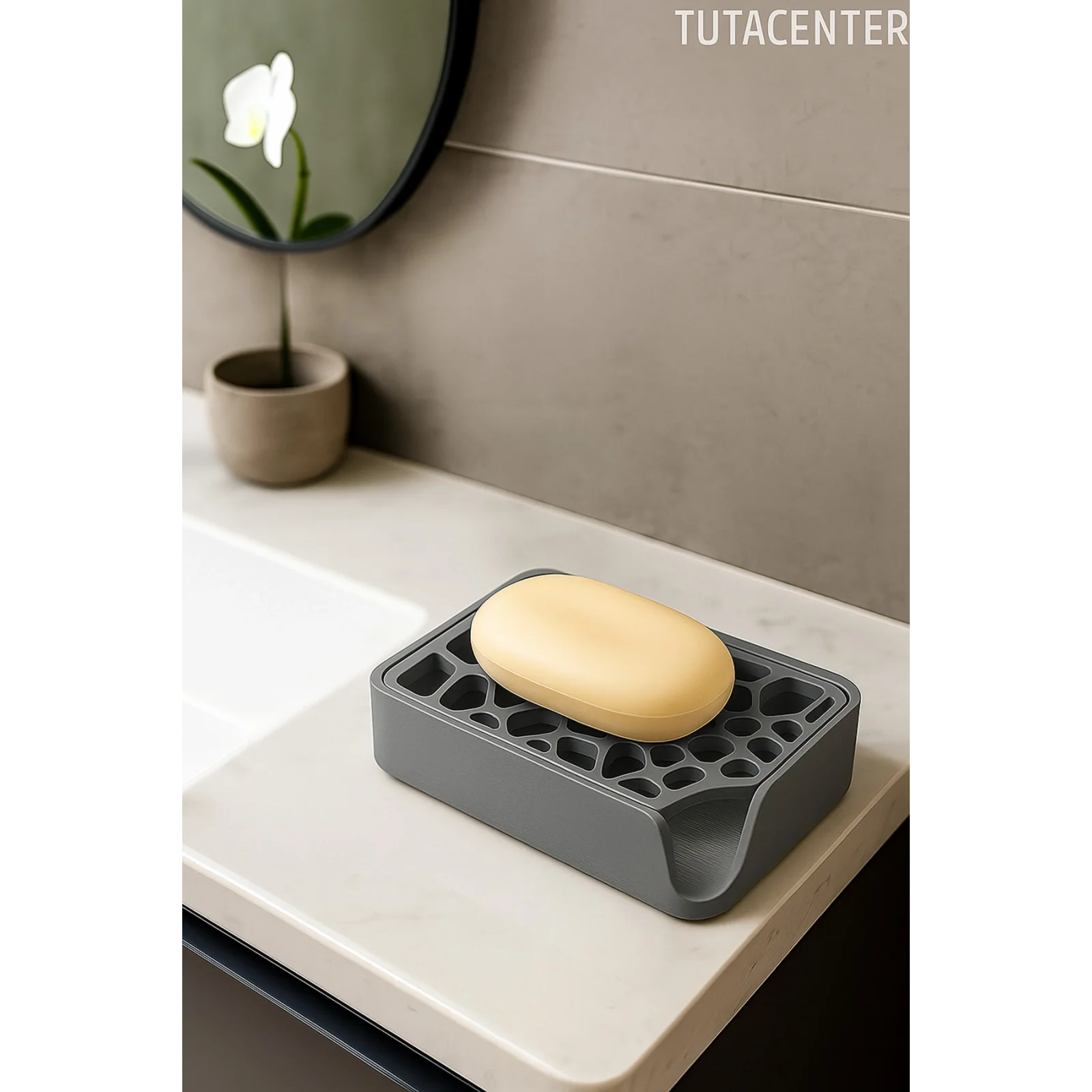 Modern Su Tutmayan Sabunluk – Modern ve Şık Plastik Sabunluk