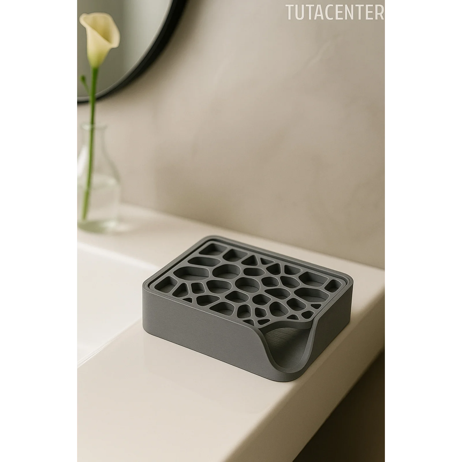 Modern Su Tutmayan Sabunluk – Modern ve Şık Plastik Sabunluk