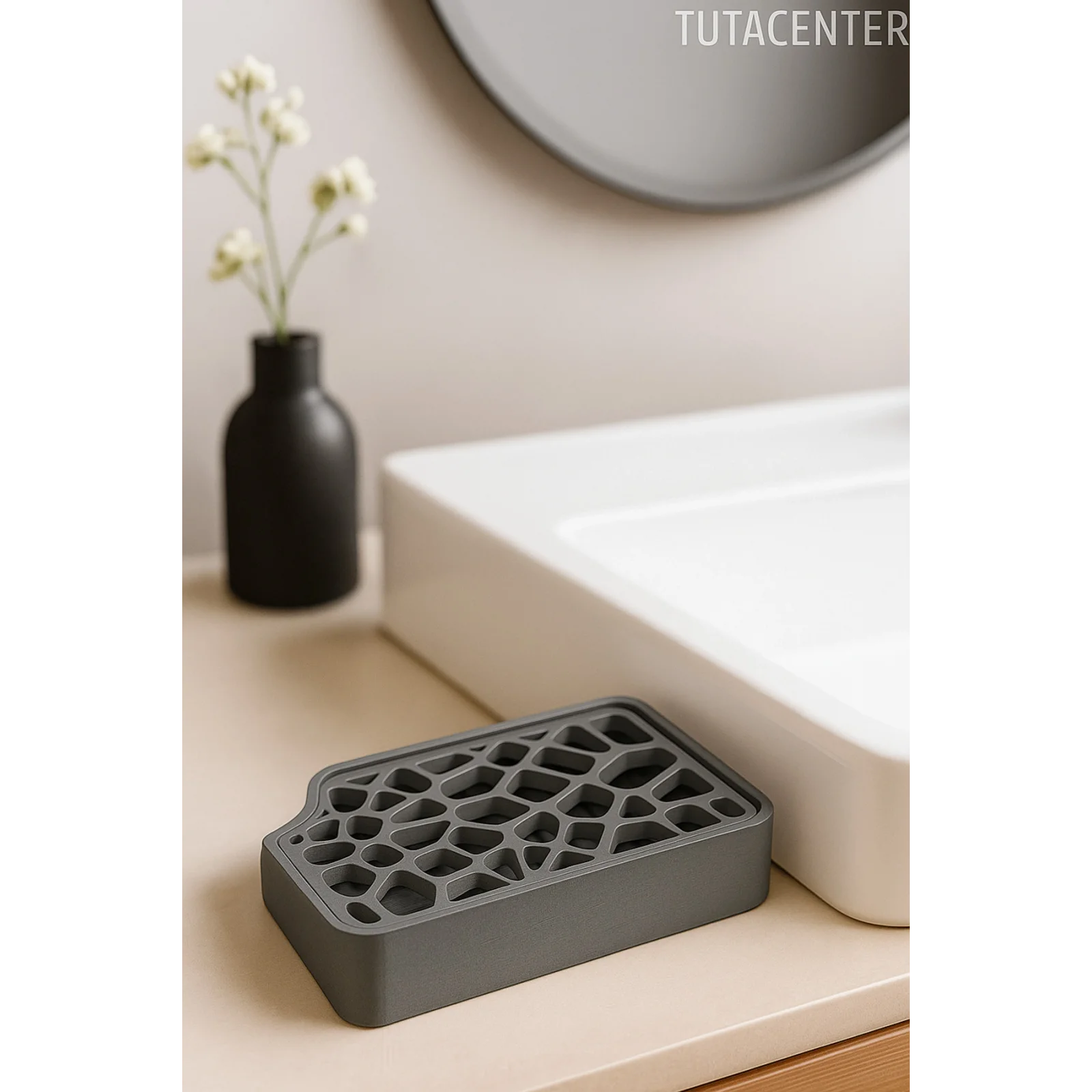 Modern Su Tutmayan Sabunluk – Modern ve Şık Plastik Sabunluk