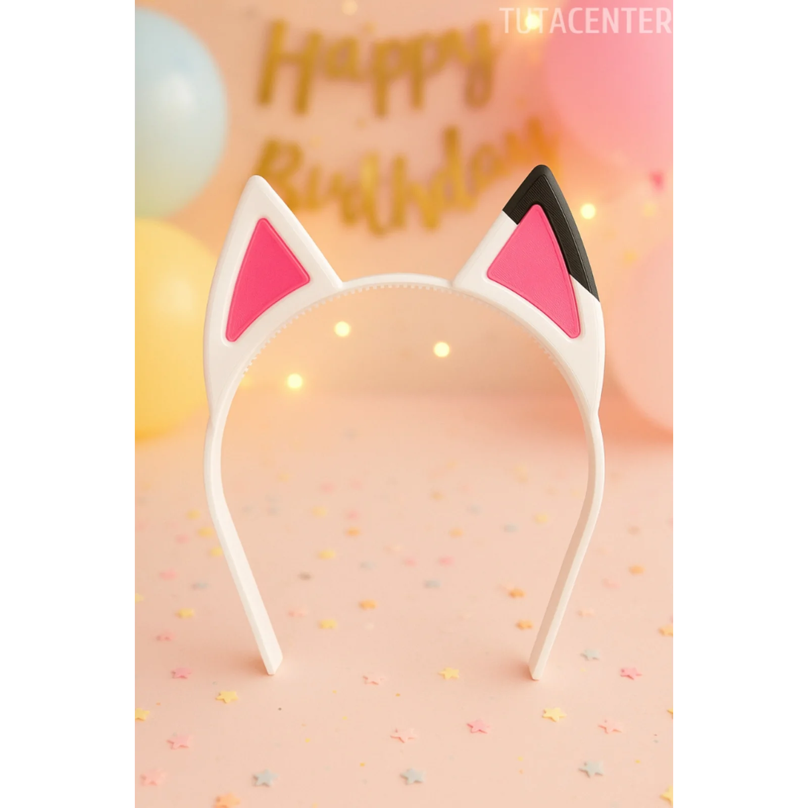 Gabby Dollhouse Saç Tokası Saç Tacı Kedi Tacı Plastik (Saç Tokası & Kız Çocuk Taç)