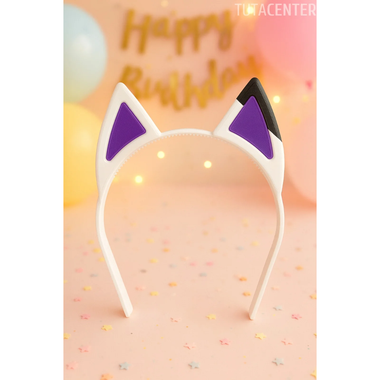 Gabby Dollhouse Saç Tokası Saç Tacı Kedi Tacı Plastik (Saç Tokası & Kız Çocuk Taç)