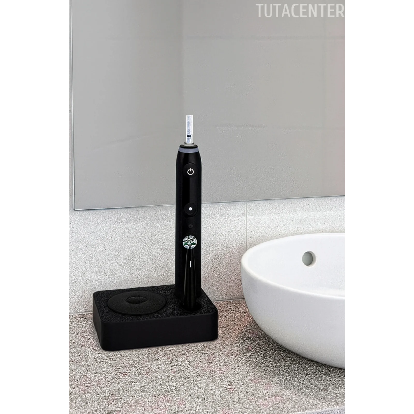 OraI-B iO 9/10 – Kolay Temizlenen Diş Fırçası ve Şarj Cihazı Tutucusu (Sarjlı Diş Fırçası Stand)