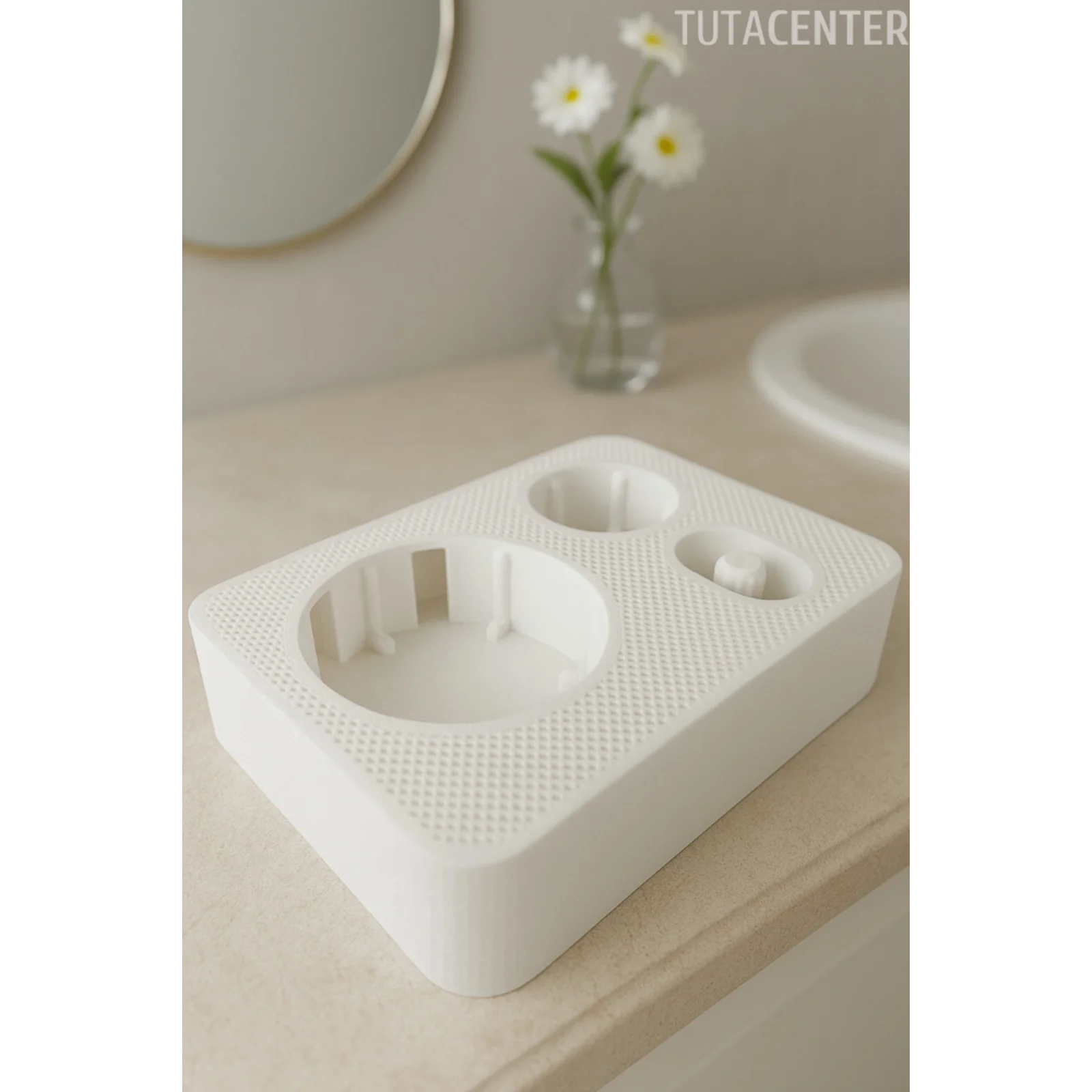 OraI-B iO 9/10 – Kolay Temizlenen Diş Fırçası ve Şarj Cihazı Tutucusu (Sarjlı Diş Fırçası Stand)