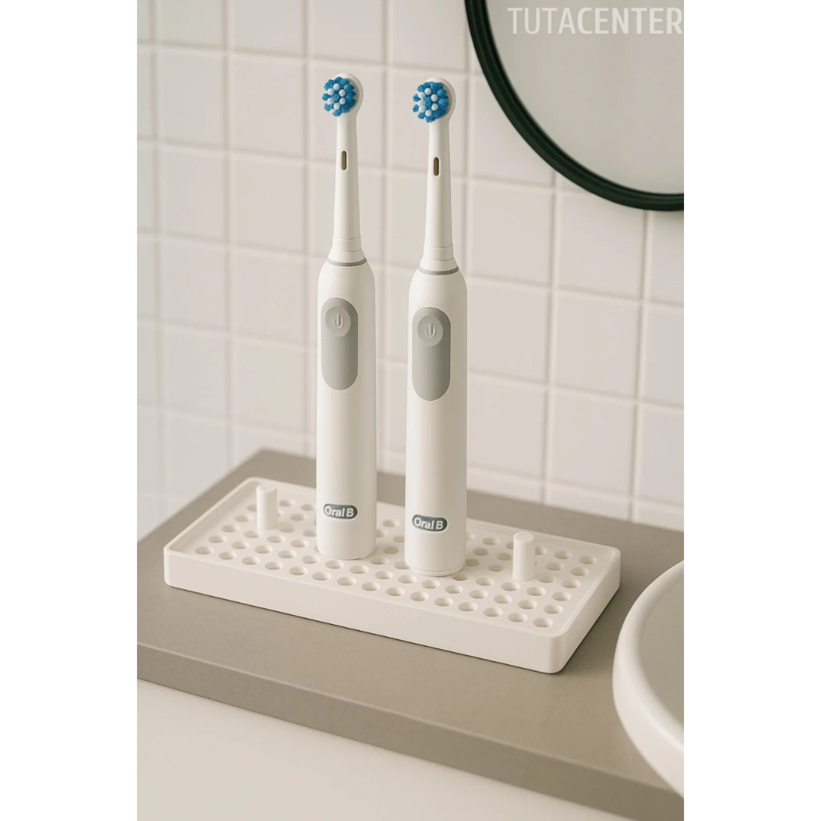 OraI-B Şarjlı Diş Fırçası Standı 4lü - Modern Şık ve Pratik Çözüm (Diş Fırçalık)