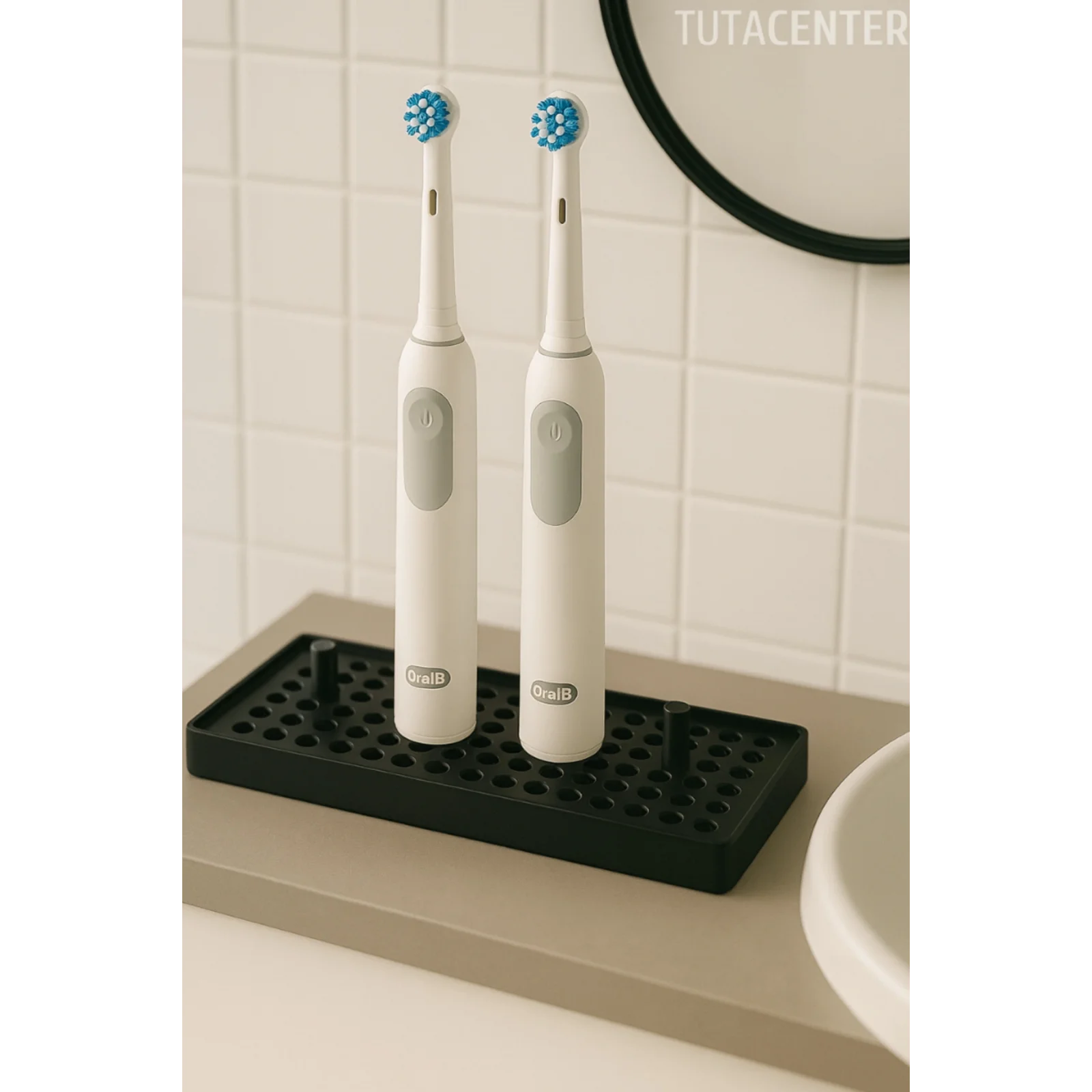 OraI-B Şarjlı Diş Fırçası Standı 4lü - Modern Şık ve Pratik Çözüm (Diş Fırçalık)
