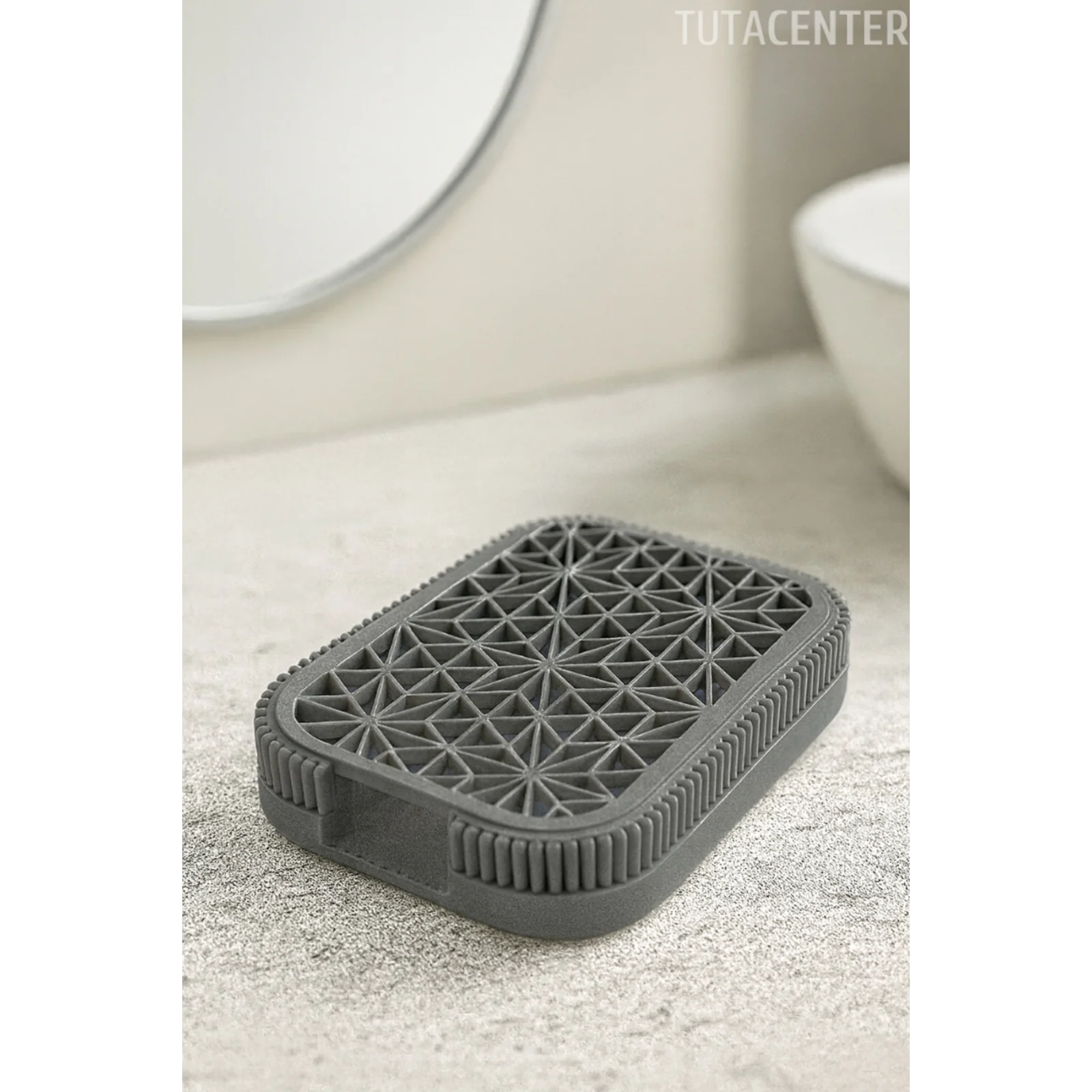 Japon Kumiko Tasarımlı Modern Sabunluk Standı