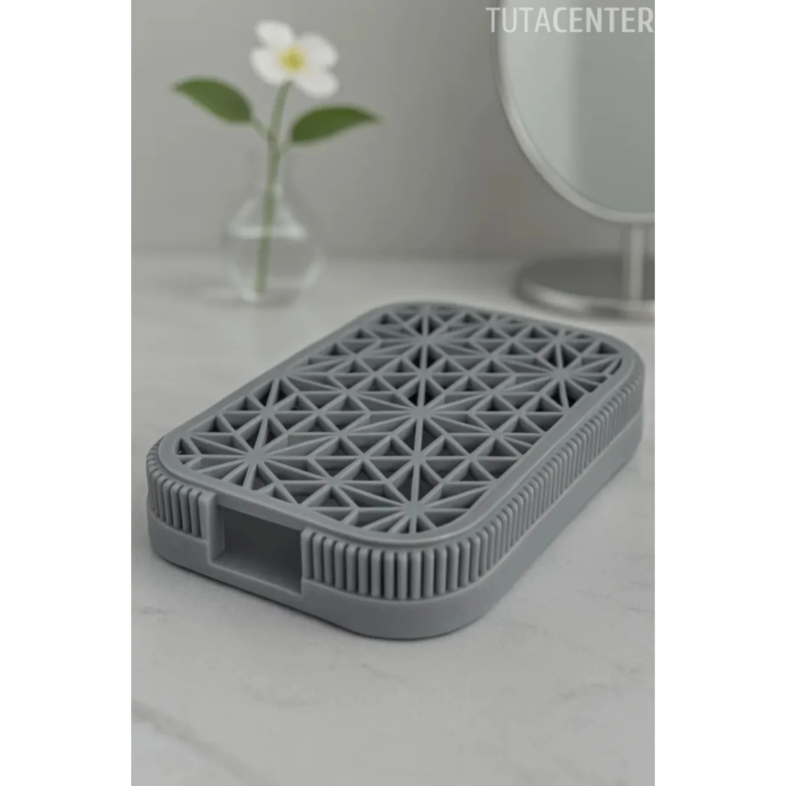 Japon Kumiko Tasarımlı Modern Sabunluk Standı