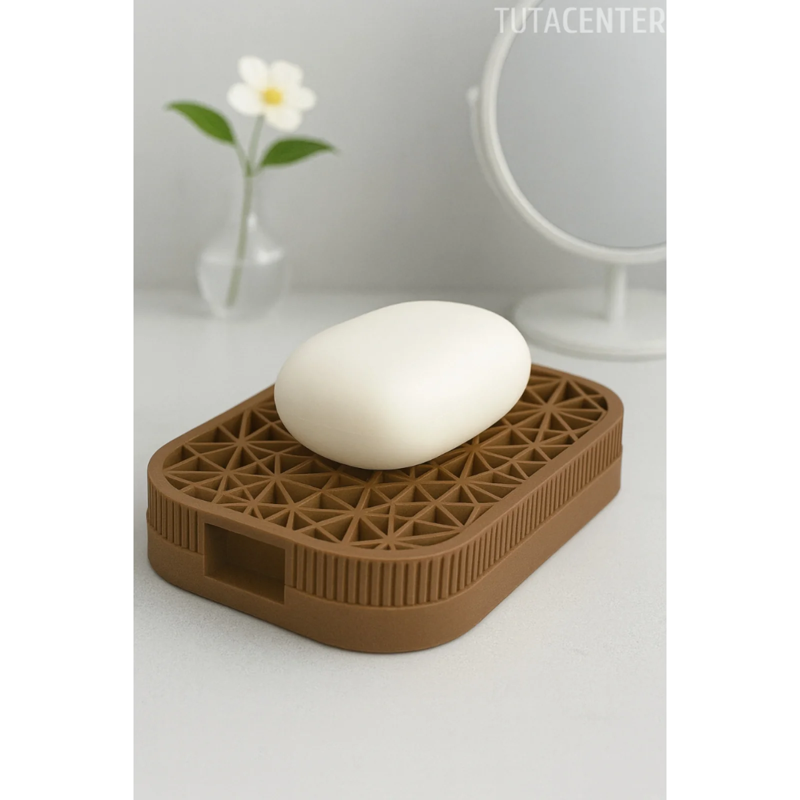 Japon Kumiko Tasarımlı Modern Sabunluk Standı