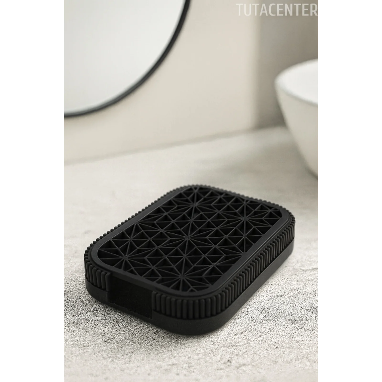 Japon Kumiko Tasarımlı Modern Sabunluk Standı